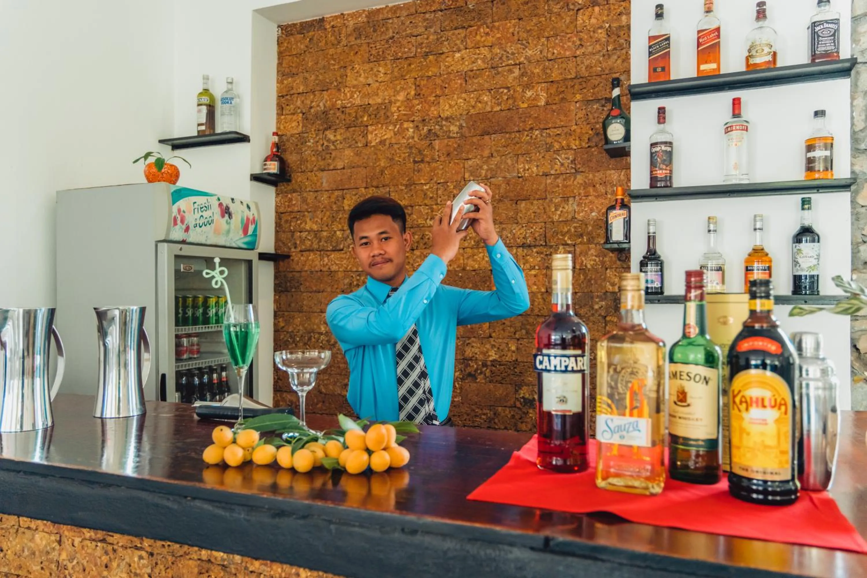 Lounge or bar in Bopha Watbo Residence