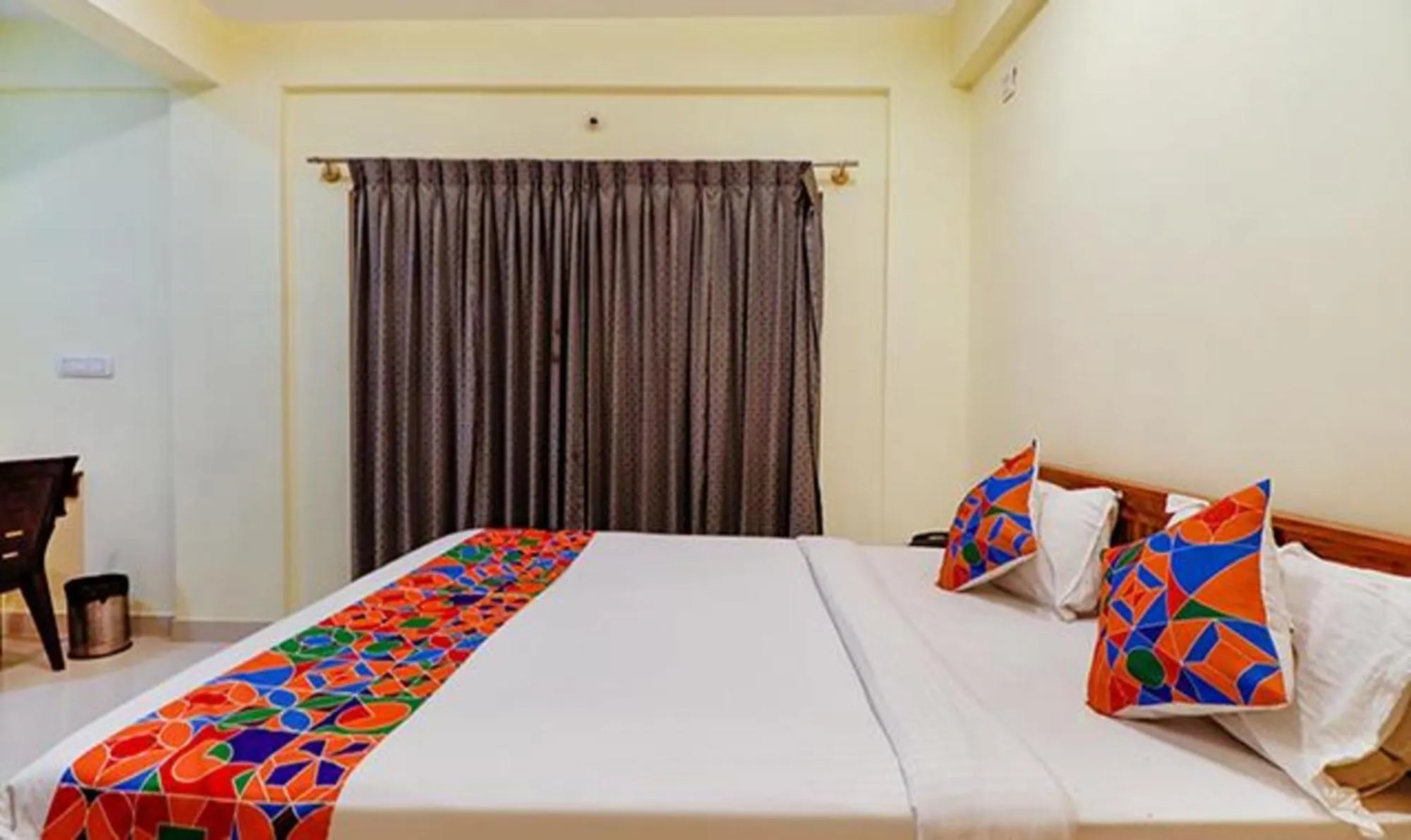 Bed in Via Kings Suites