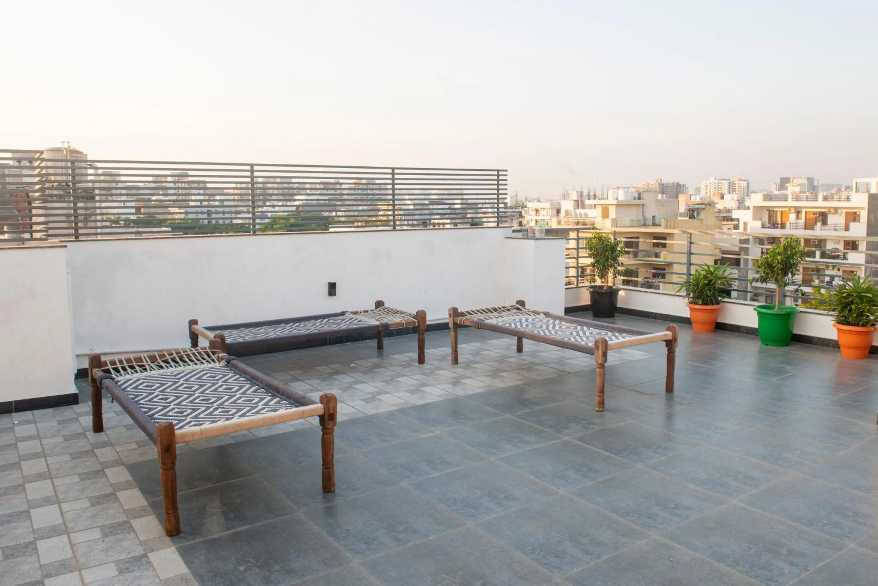 Balcony/Terrace in Posh Residency Artemis Hospital Road Gurgaon