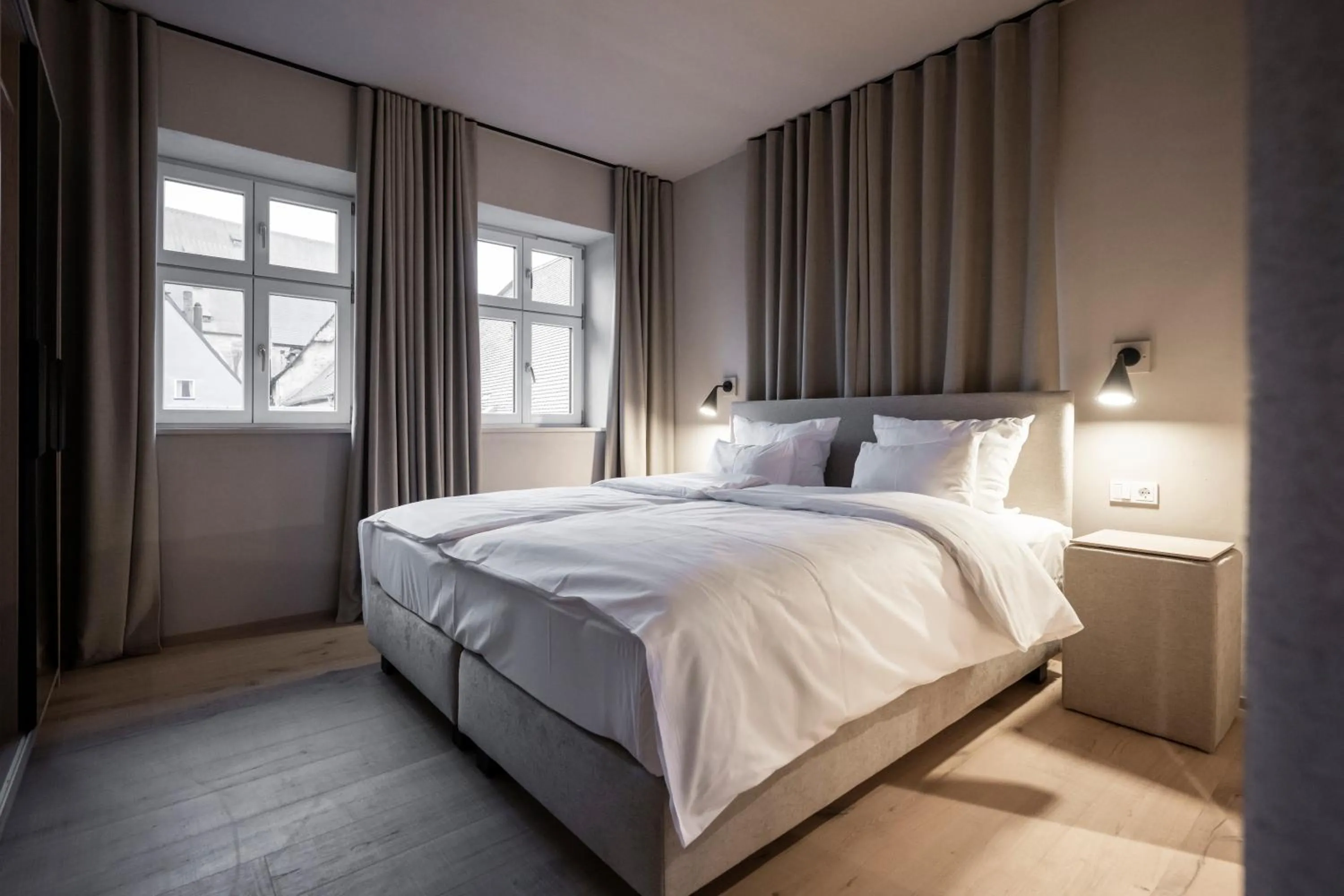 Bedroom, Bed in HOTEL & SPA Goldene Rose