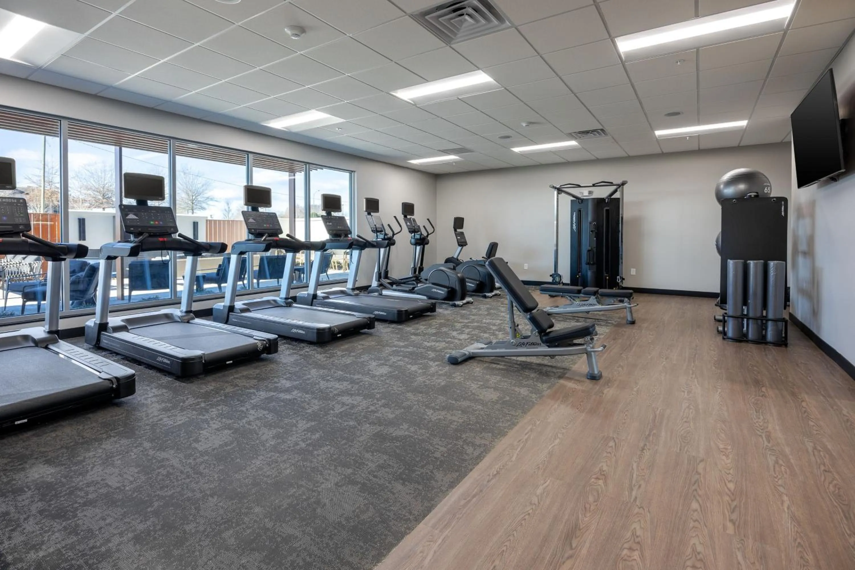 Fitness centre/facilities in Fairfield by Marriott Inn & Suites Canton Riverstone Parkway