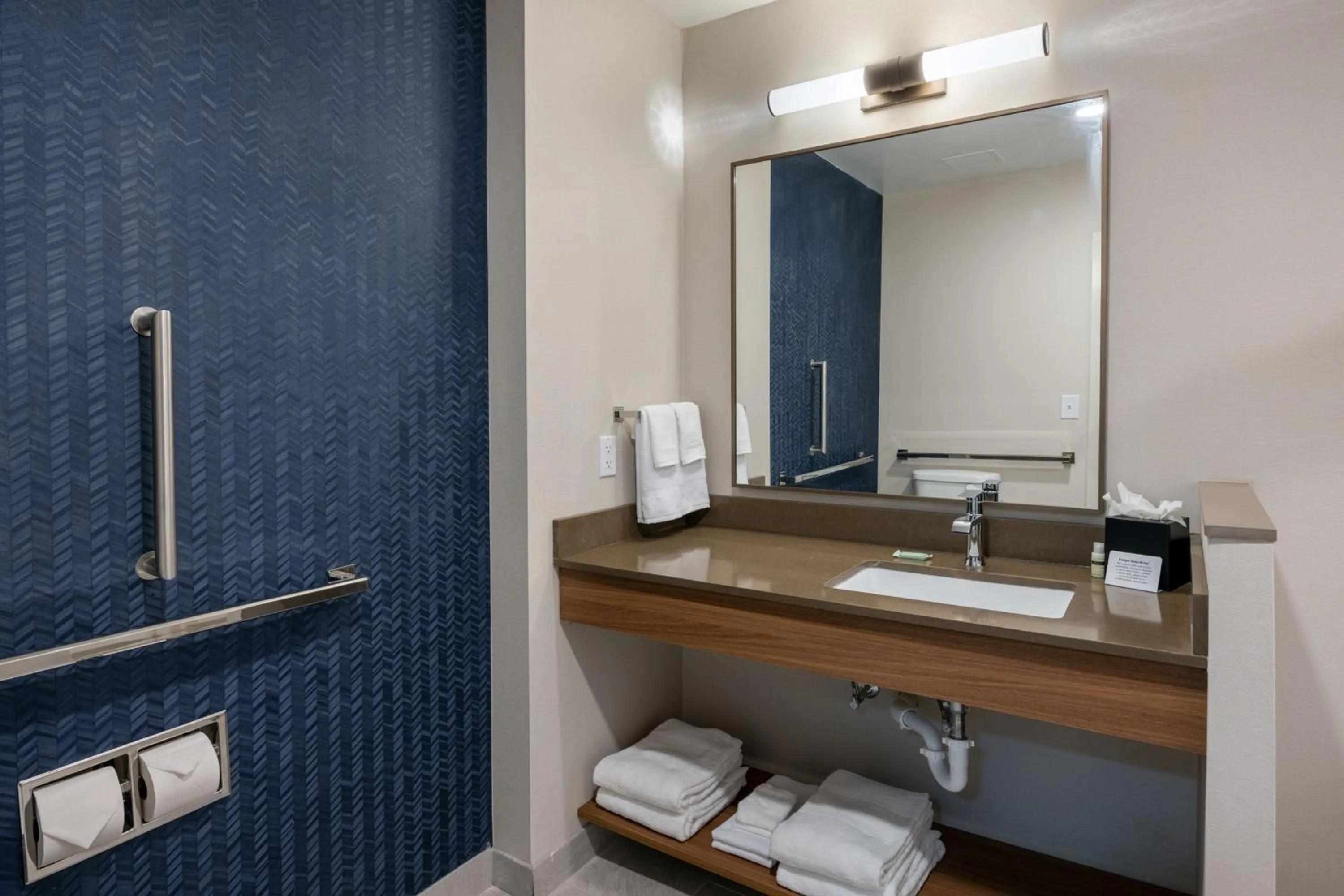 Bathroom in Fairfield by Marriott Inn & Suites Canton Riverstone Parkway