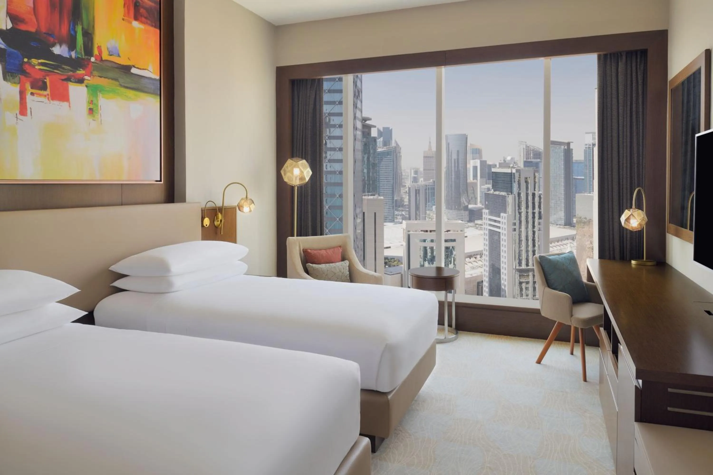 Bedroom, Bed in Delta Hotels by Marriott City Center Doha