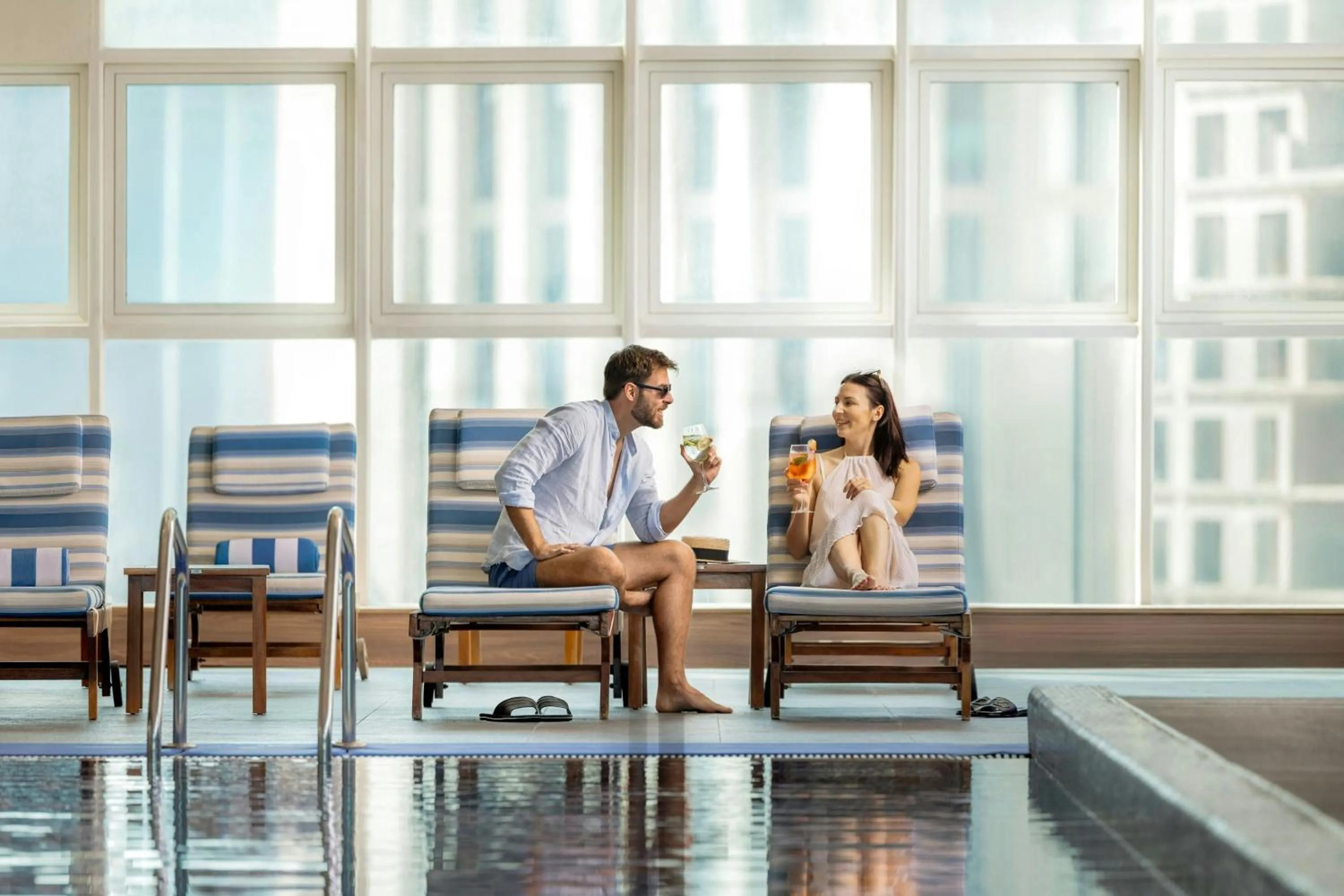 Swimming pool in Delta Hotels by Marriott City Center Doha