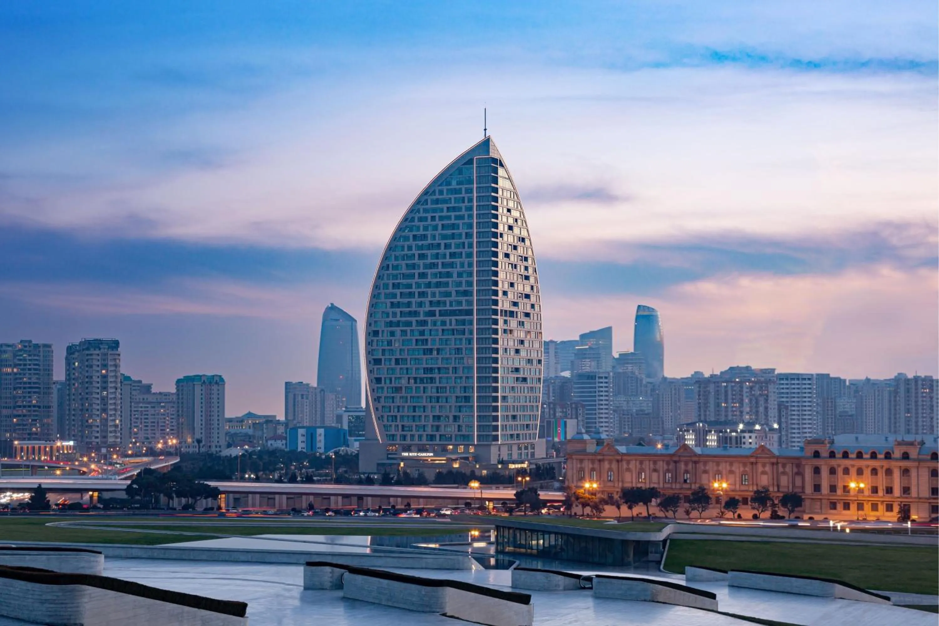 Property building in The Ritz-Carlton, Baku