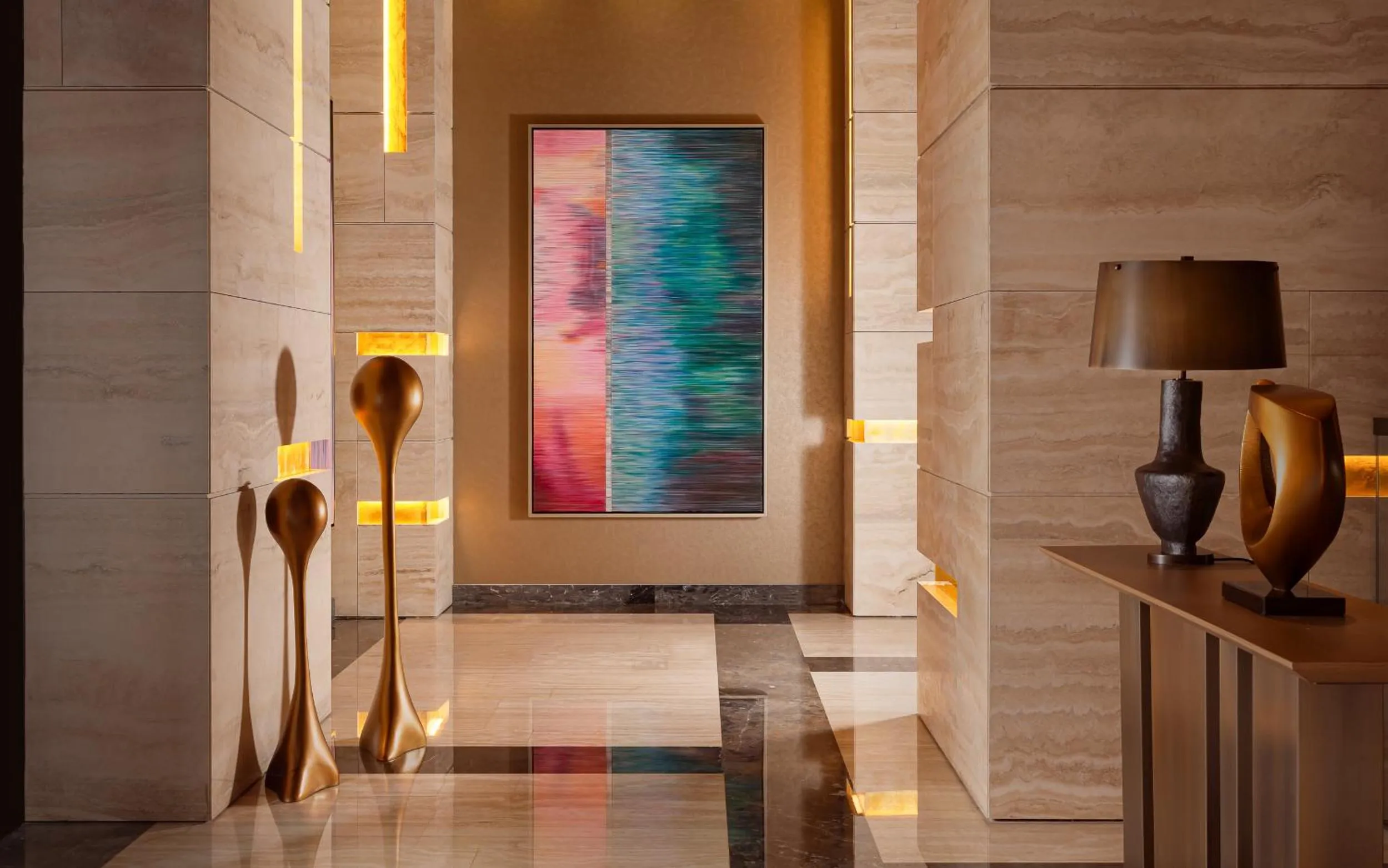 Lobby or reception in The Ritz-Carlton, Baku