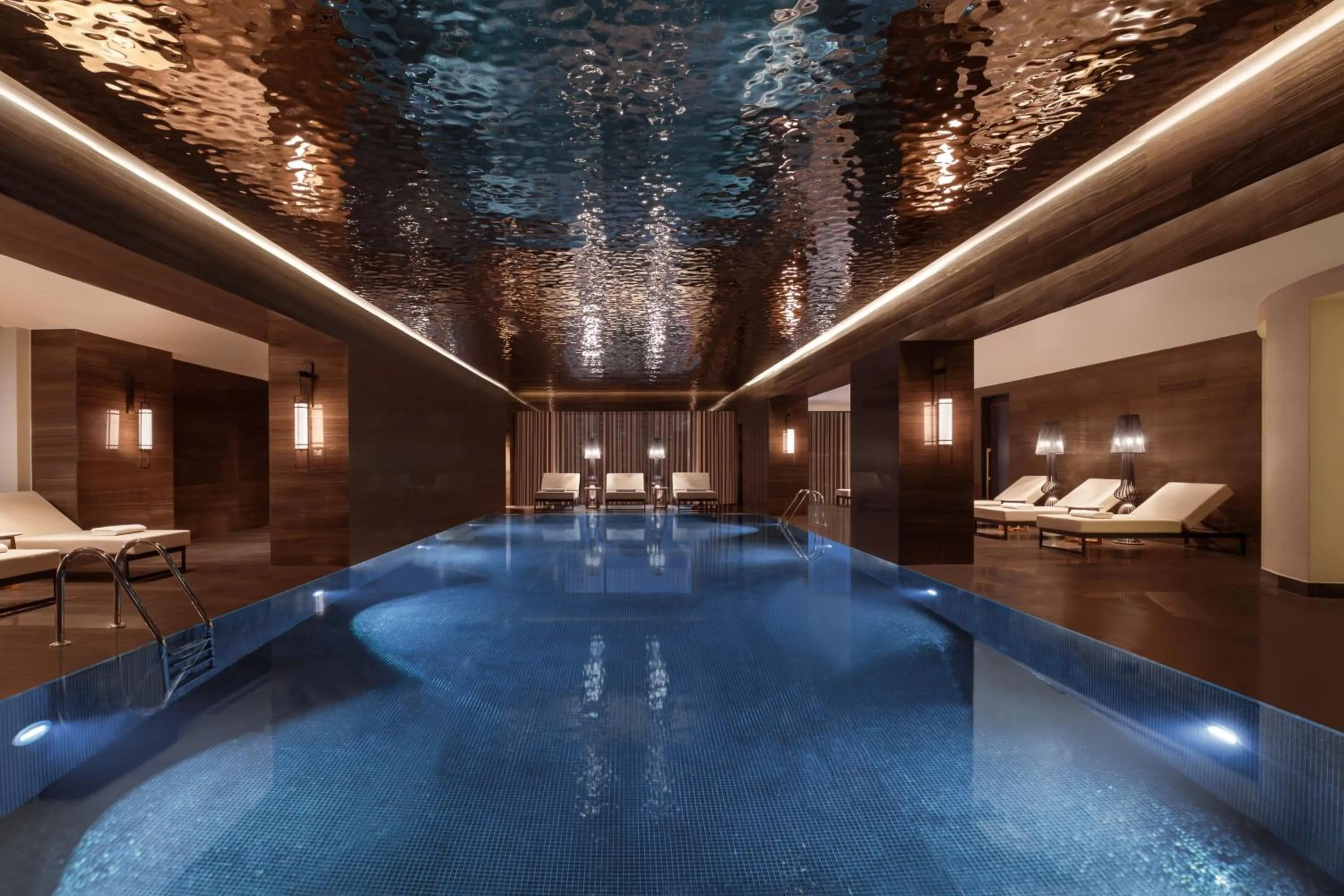 Swimming pool in The Ritz-Carlton, Baku