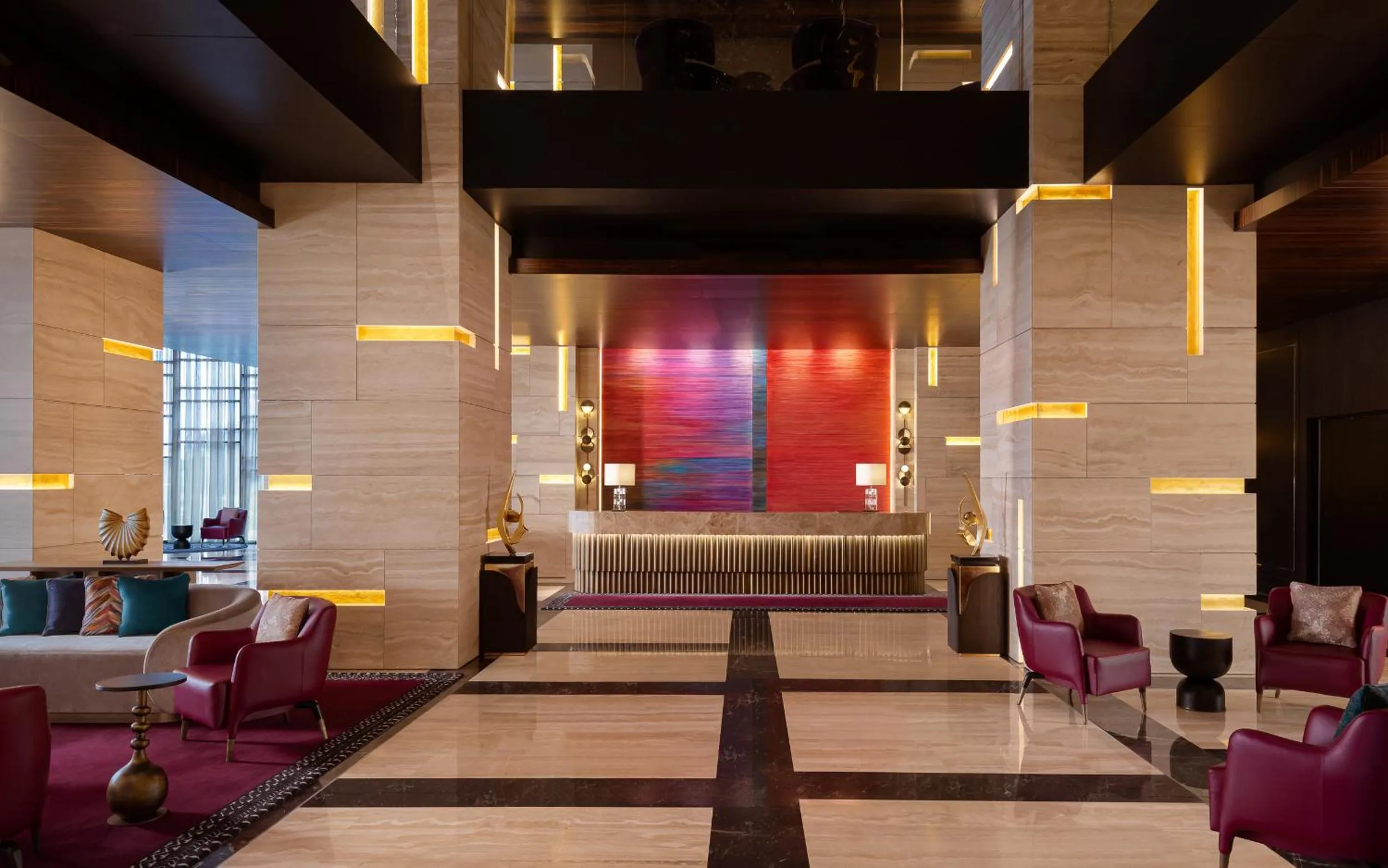 Lobby or reception in The Ritz-Carlton, Baku