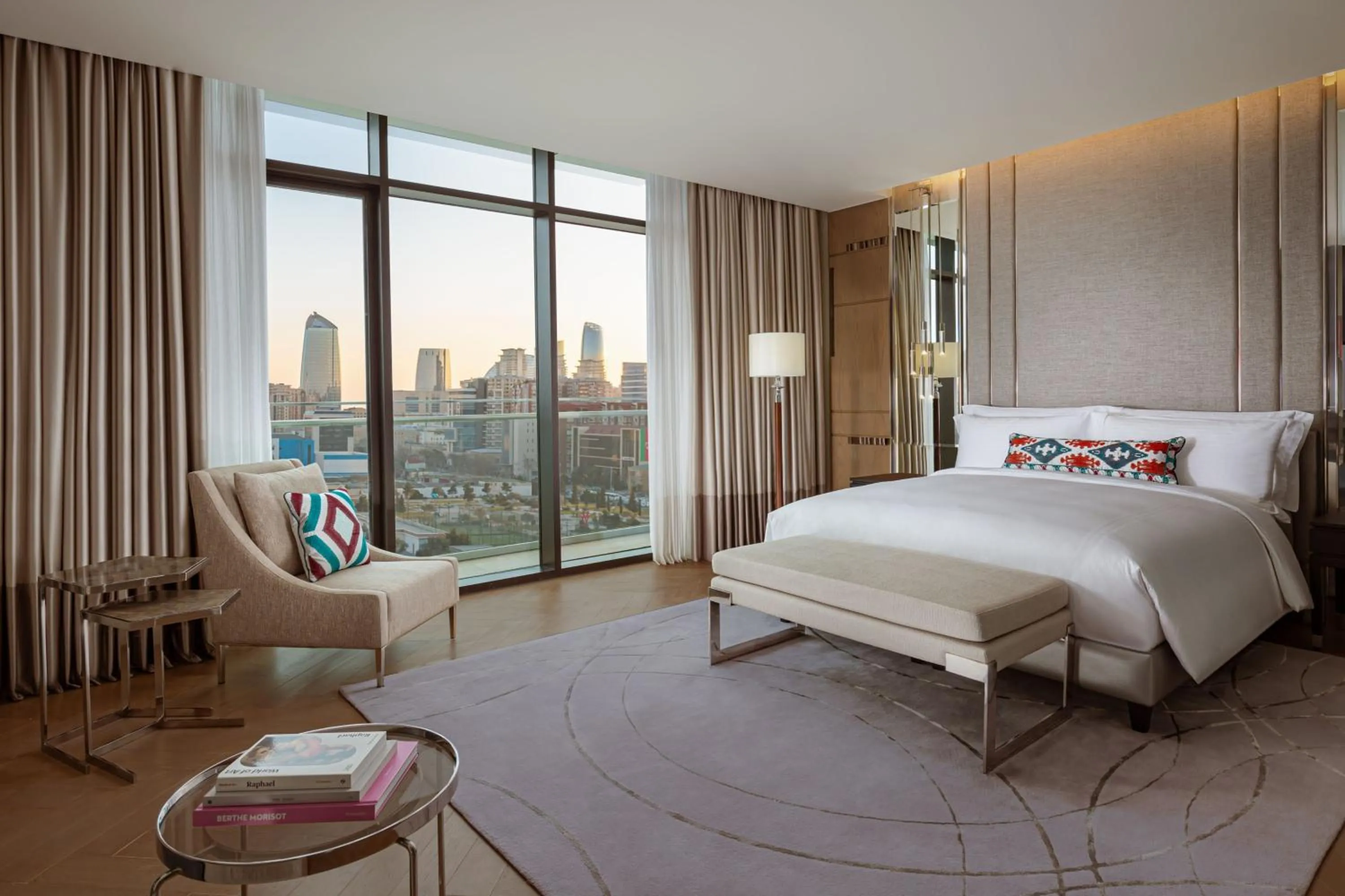 Bedroom, Bed in The Ritz-Carlton, Baku