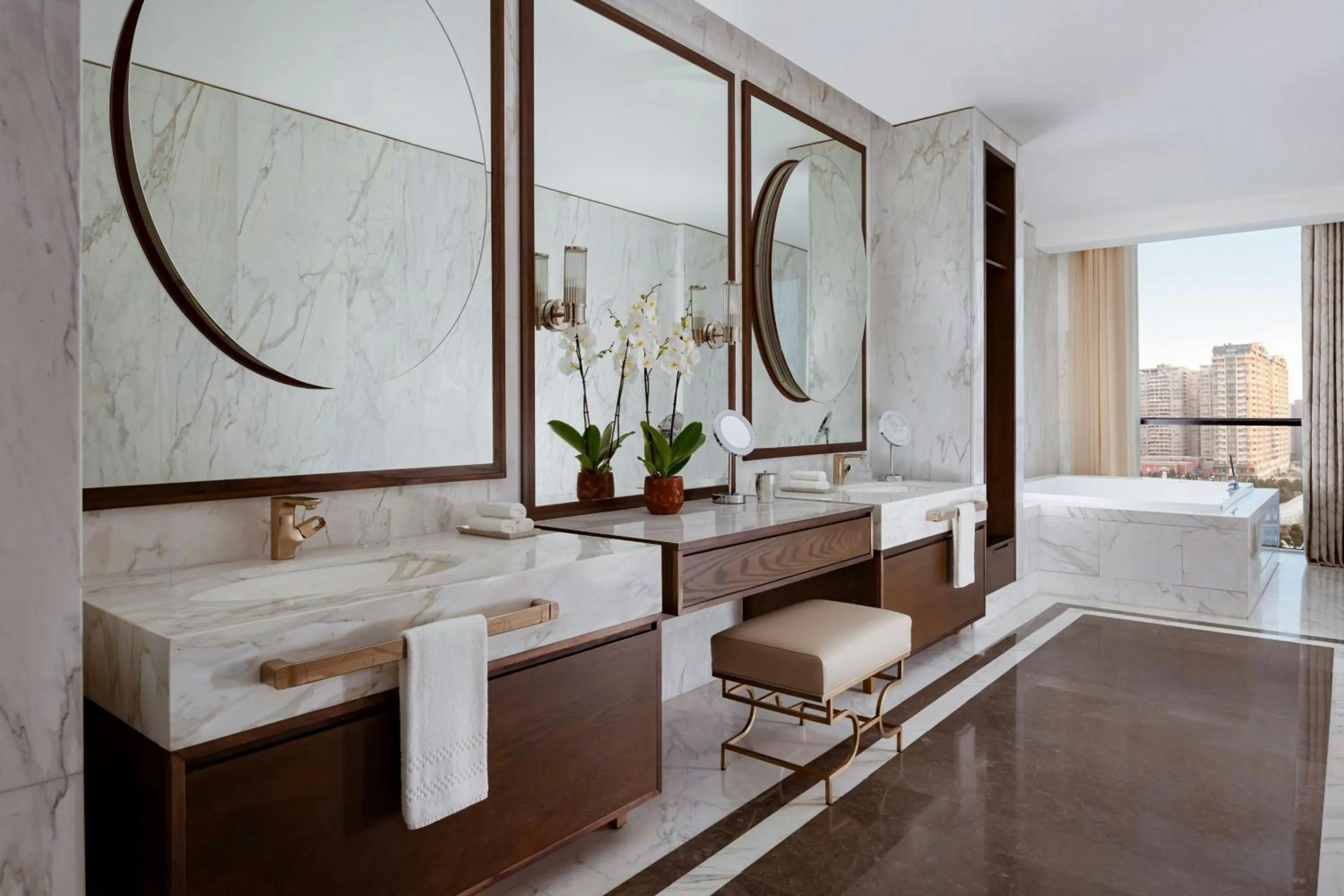 Bathroom in The Ritz-Carlton, Baku