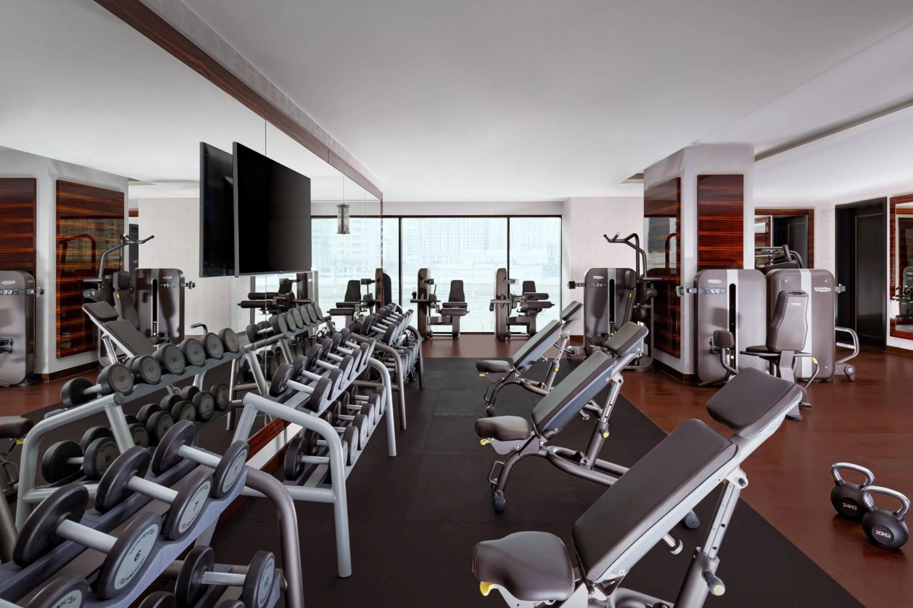 Fitness centre/facilities in The Ritz-Carlton, Baku