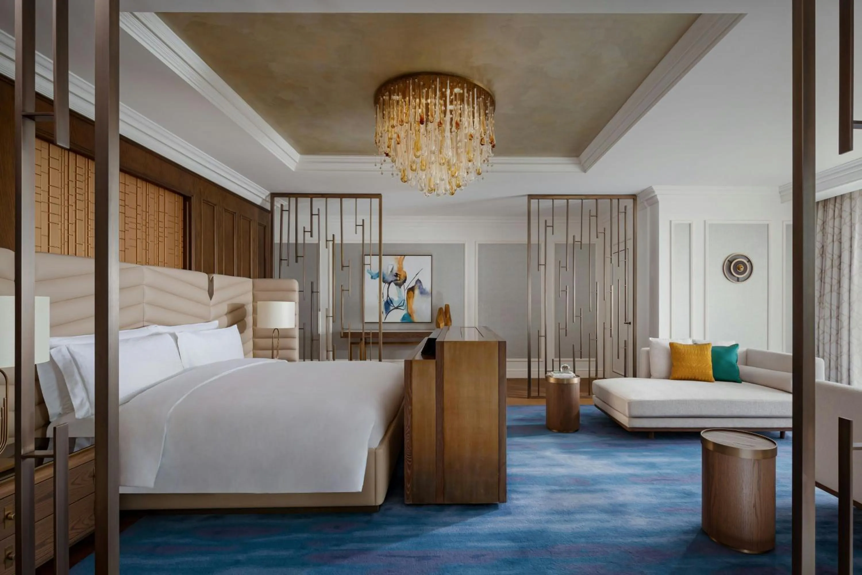 Bedroom, Bed in The Ritz-Carlton, Baku
