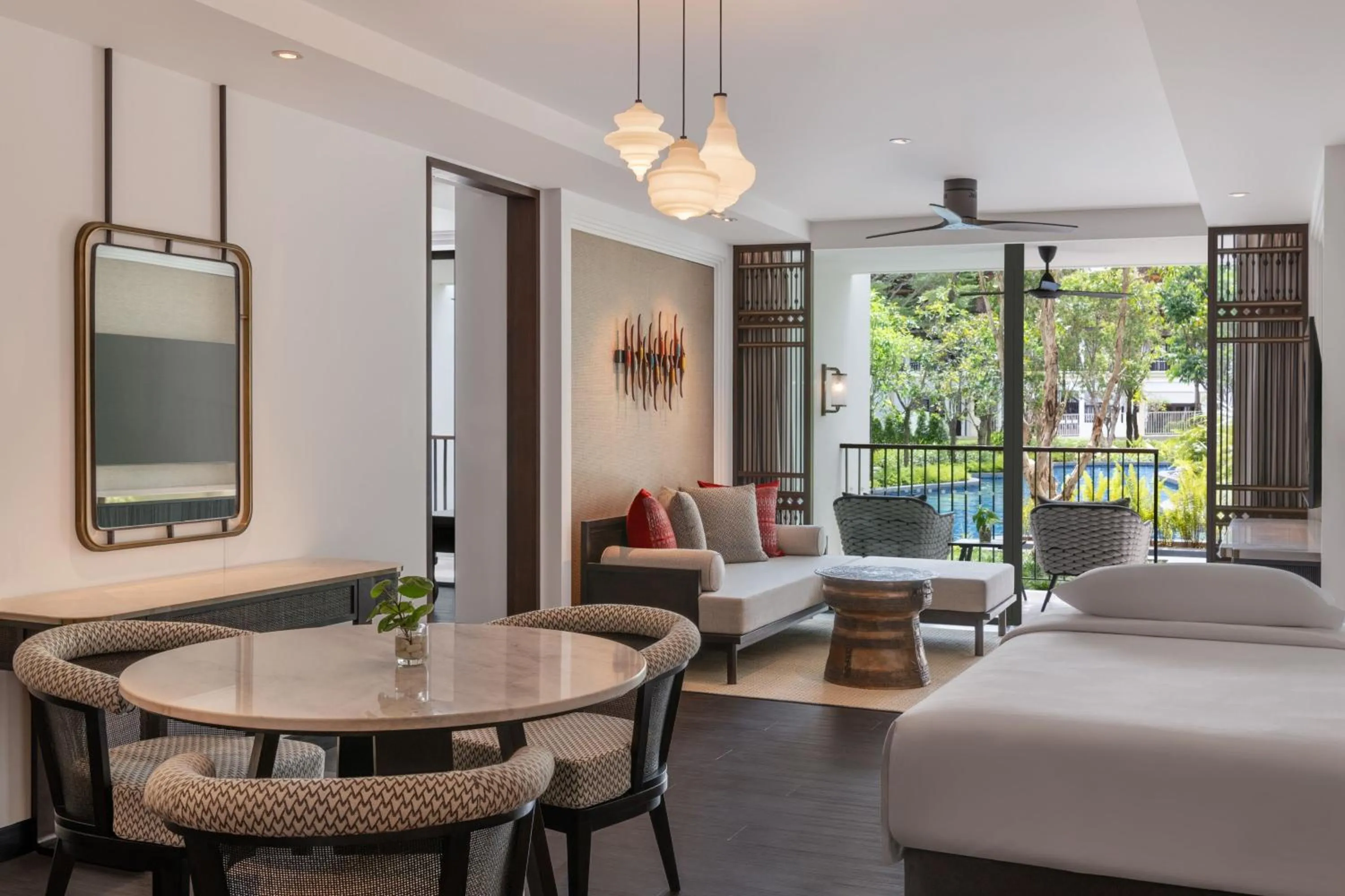 Swimming pool in JW Marriott Khao Lak Resort Suites