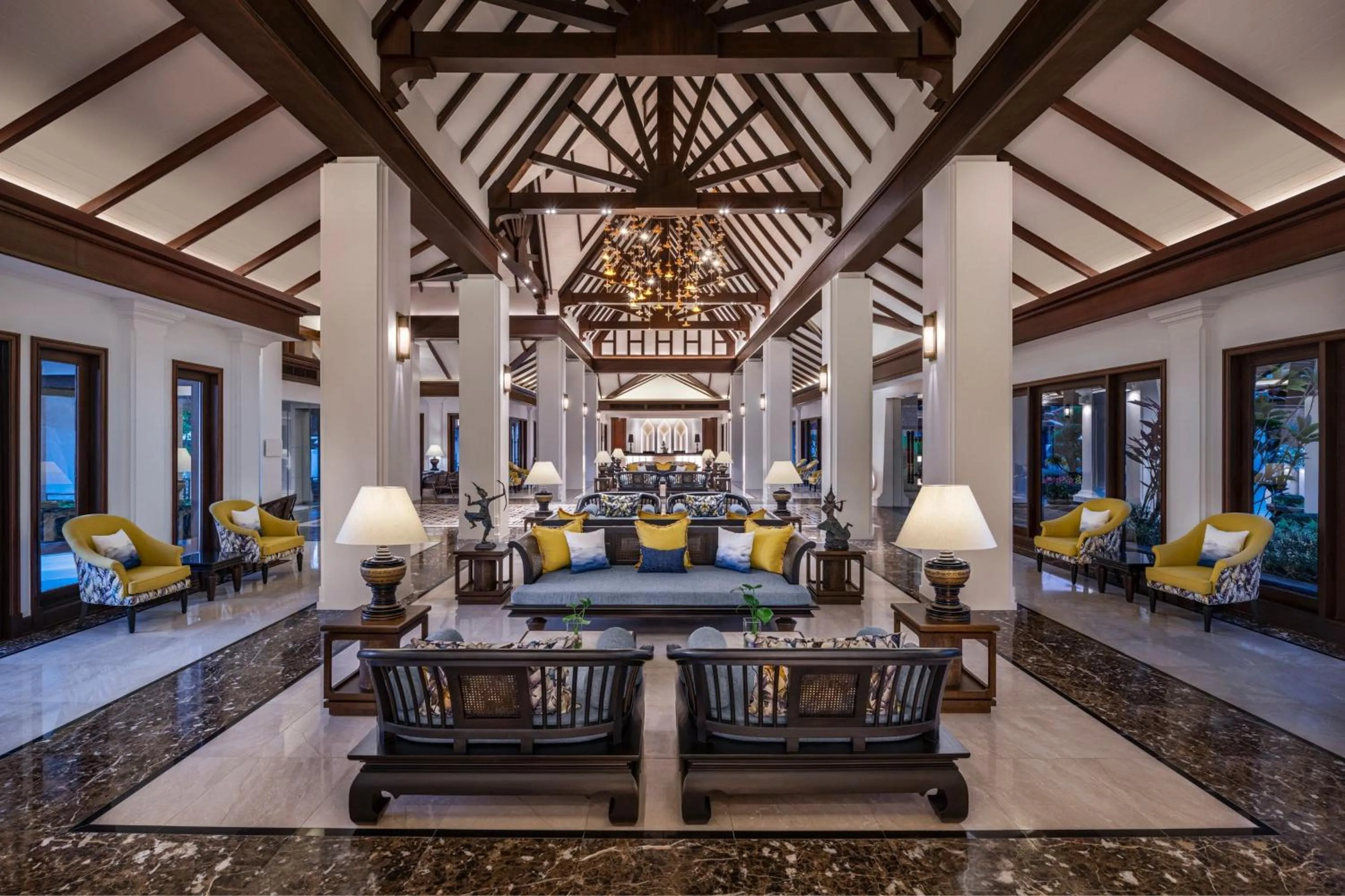 Lobby or reception in JW Marriott Khao Lak Resort Suites