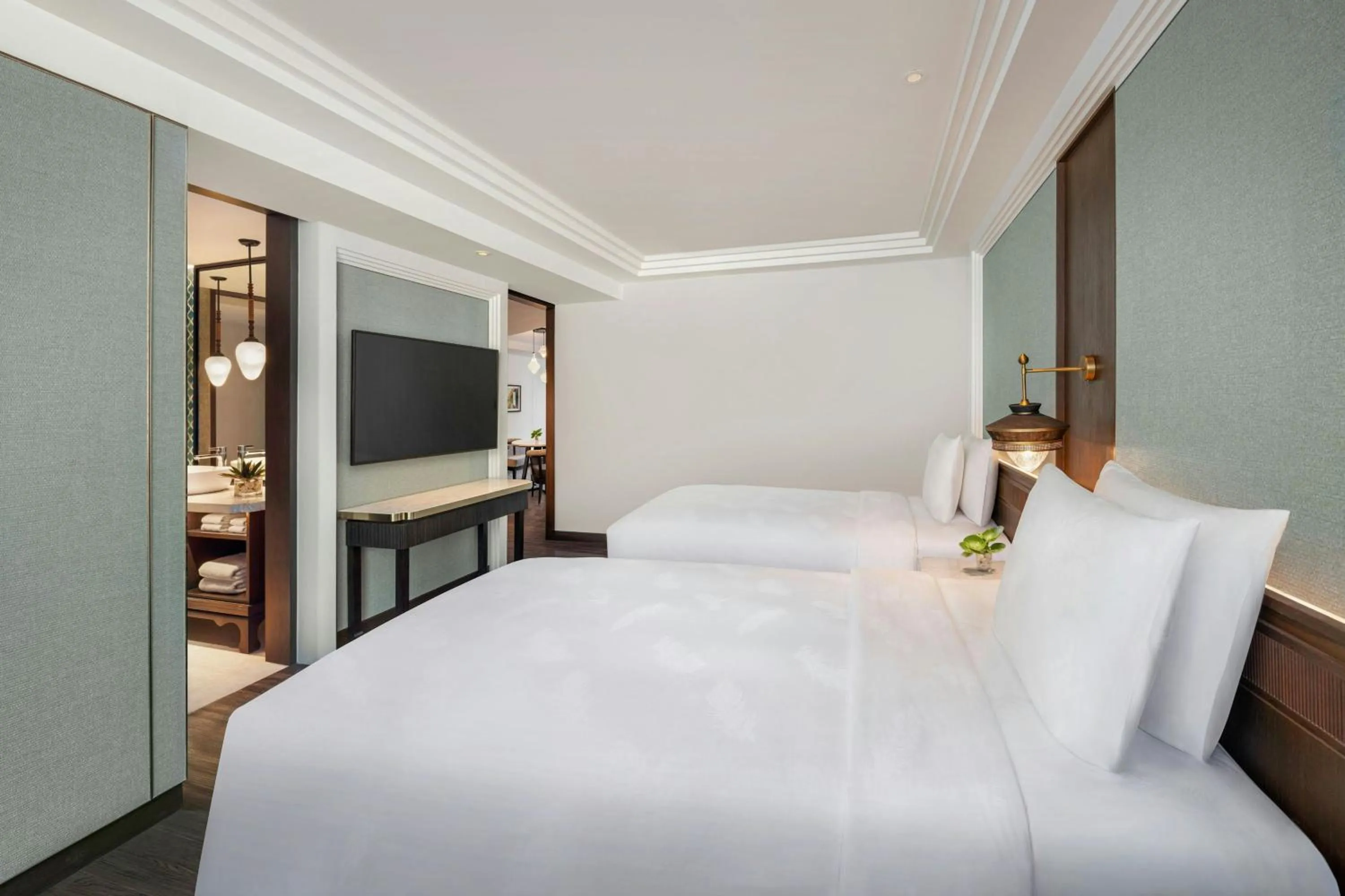 Bedroom, Bed in Marriott Vacation Club, Khao Lak Beach Resort