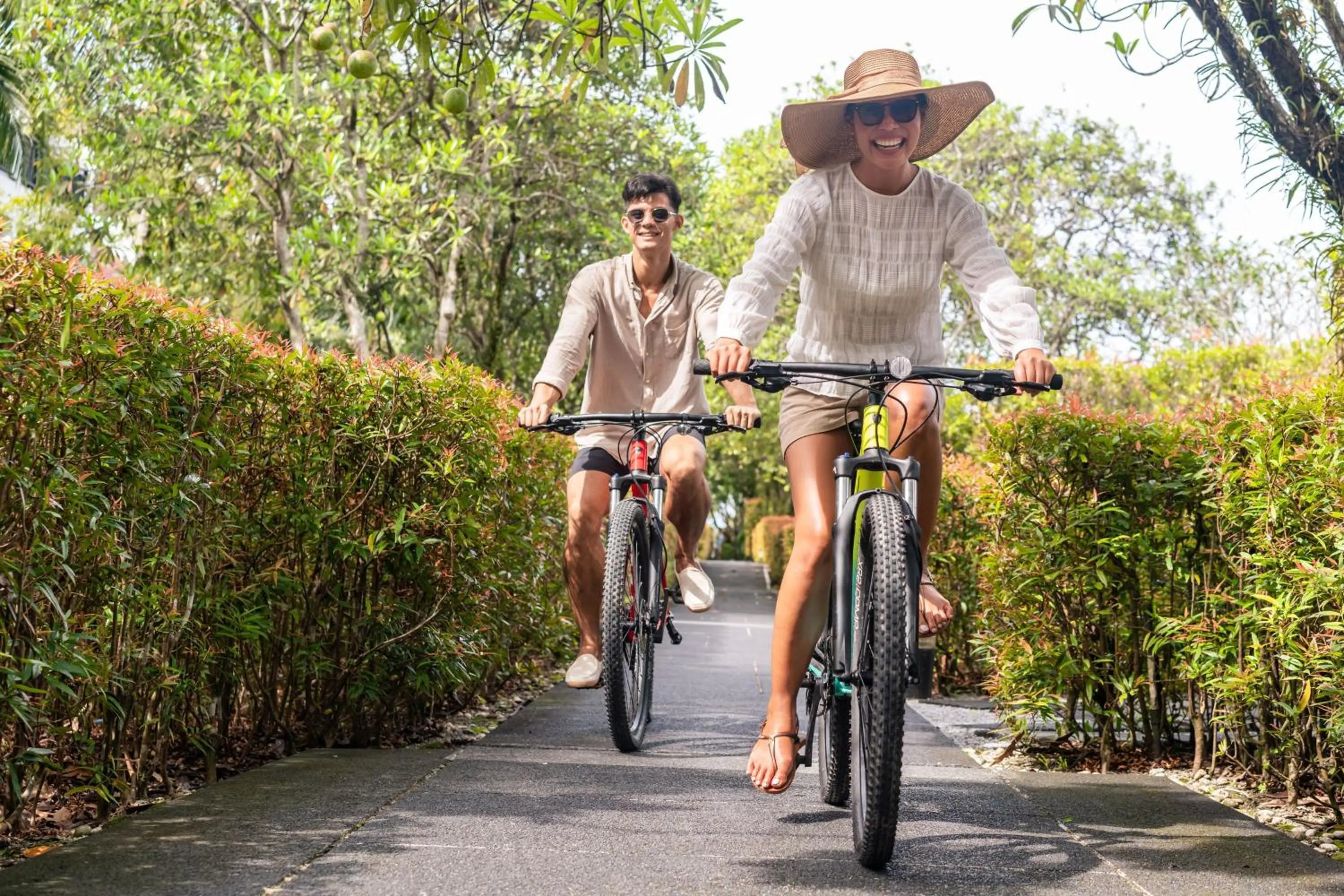 Cycling in JW Marriott Khao Lak Resort Suites