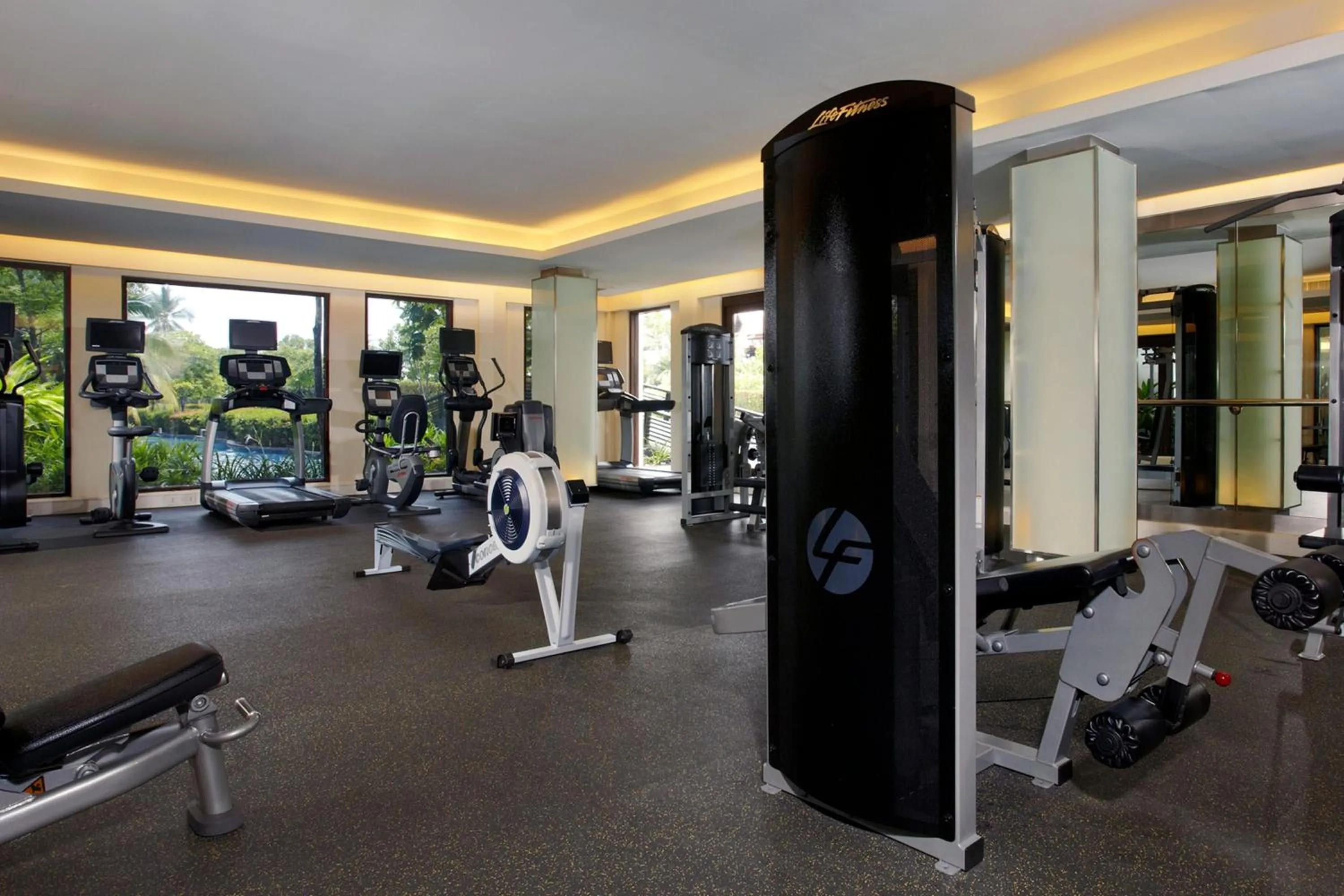 Fitness centre/facilities in JW Marriott Khao Lak Resort Suites