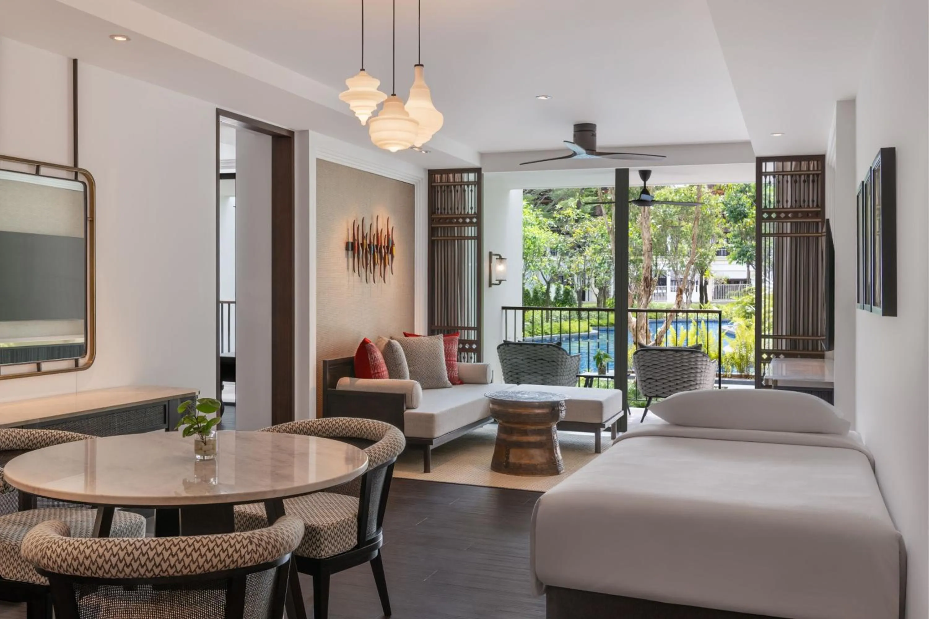 Swimming pool in JW Marriott Khao Lak Resort Suites