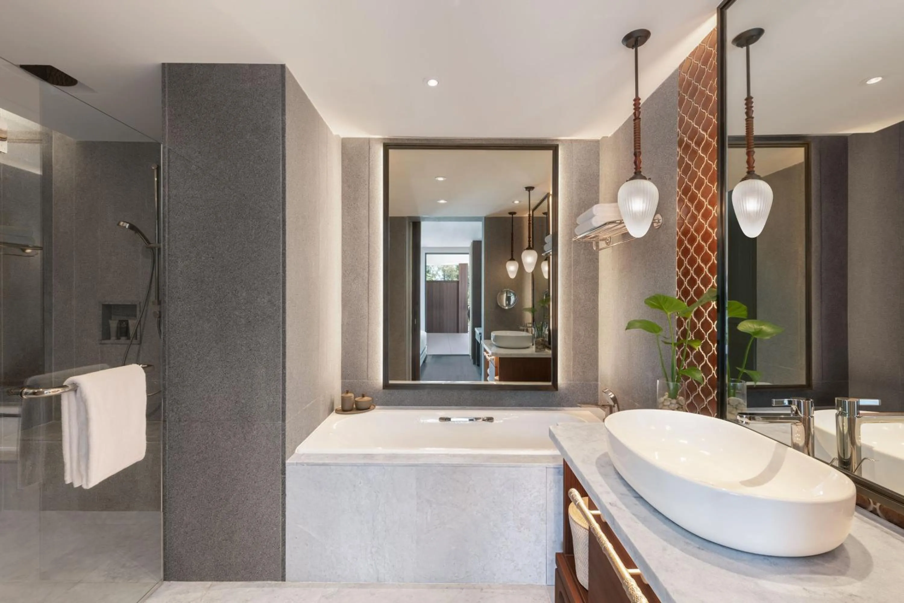 Bathroom in JW Marriott Khao Lak Resort Suites