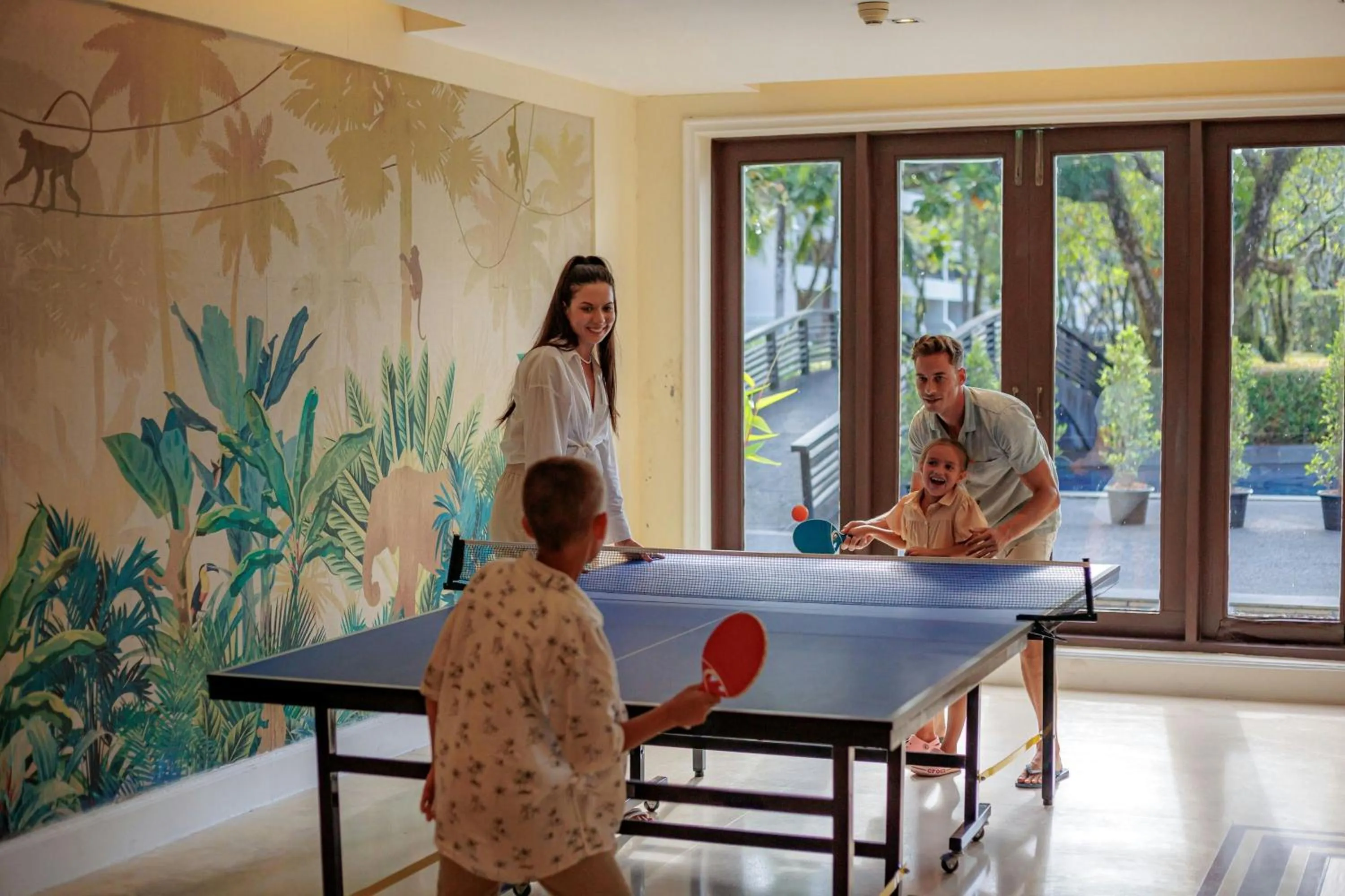 Tennis court in Marriott Vacation Club, Khao Lak Beach Resort