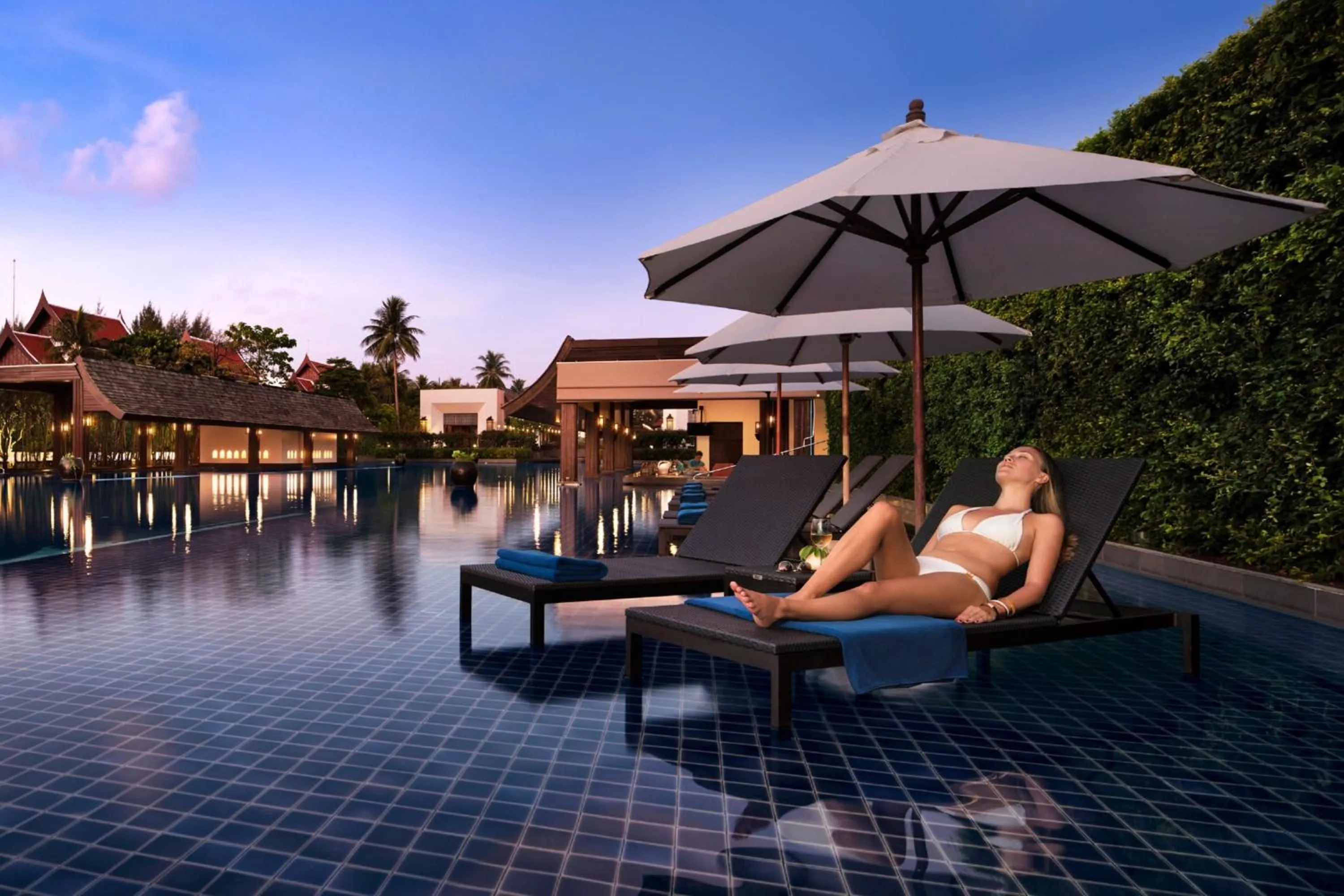 Swimming pool in JW Marriott Khao Lak Resort Suites