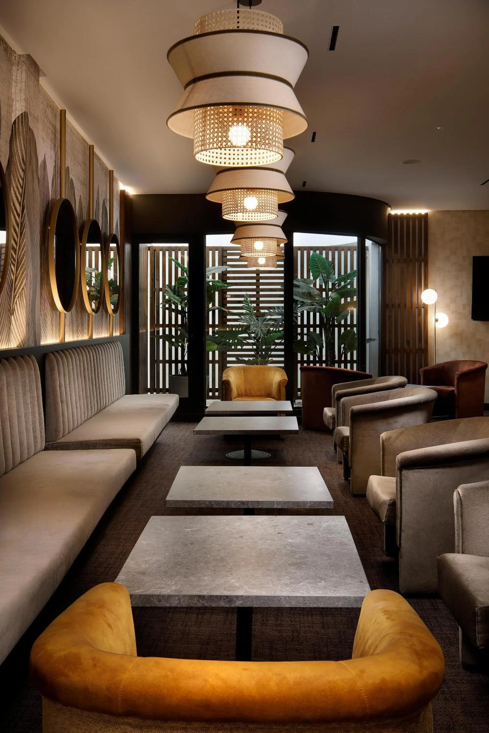 Lounge or bar in HCC St. Moritz