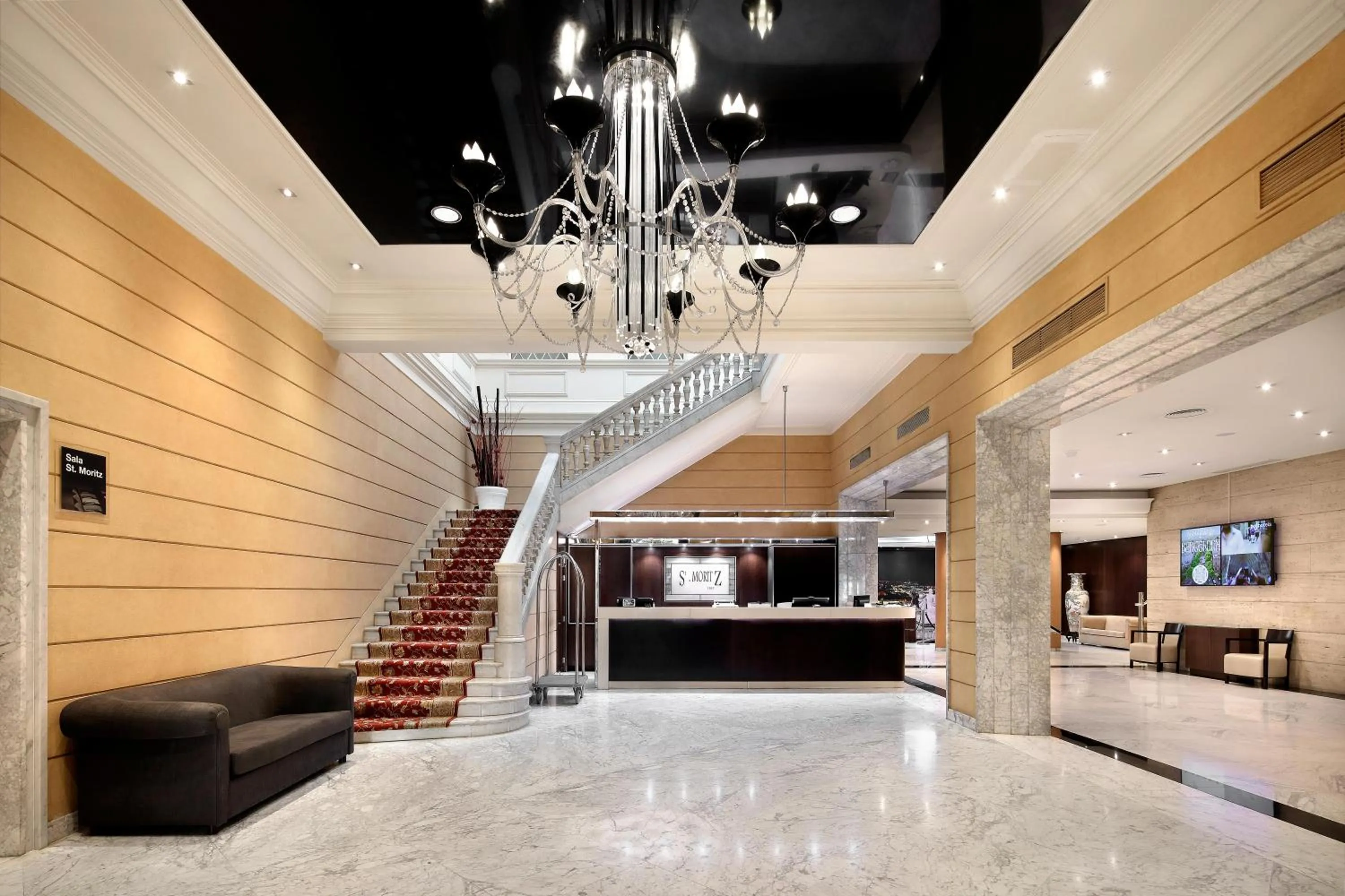 Lobby or reception in HCC St. Moritz