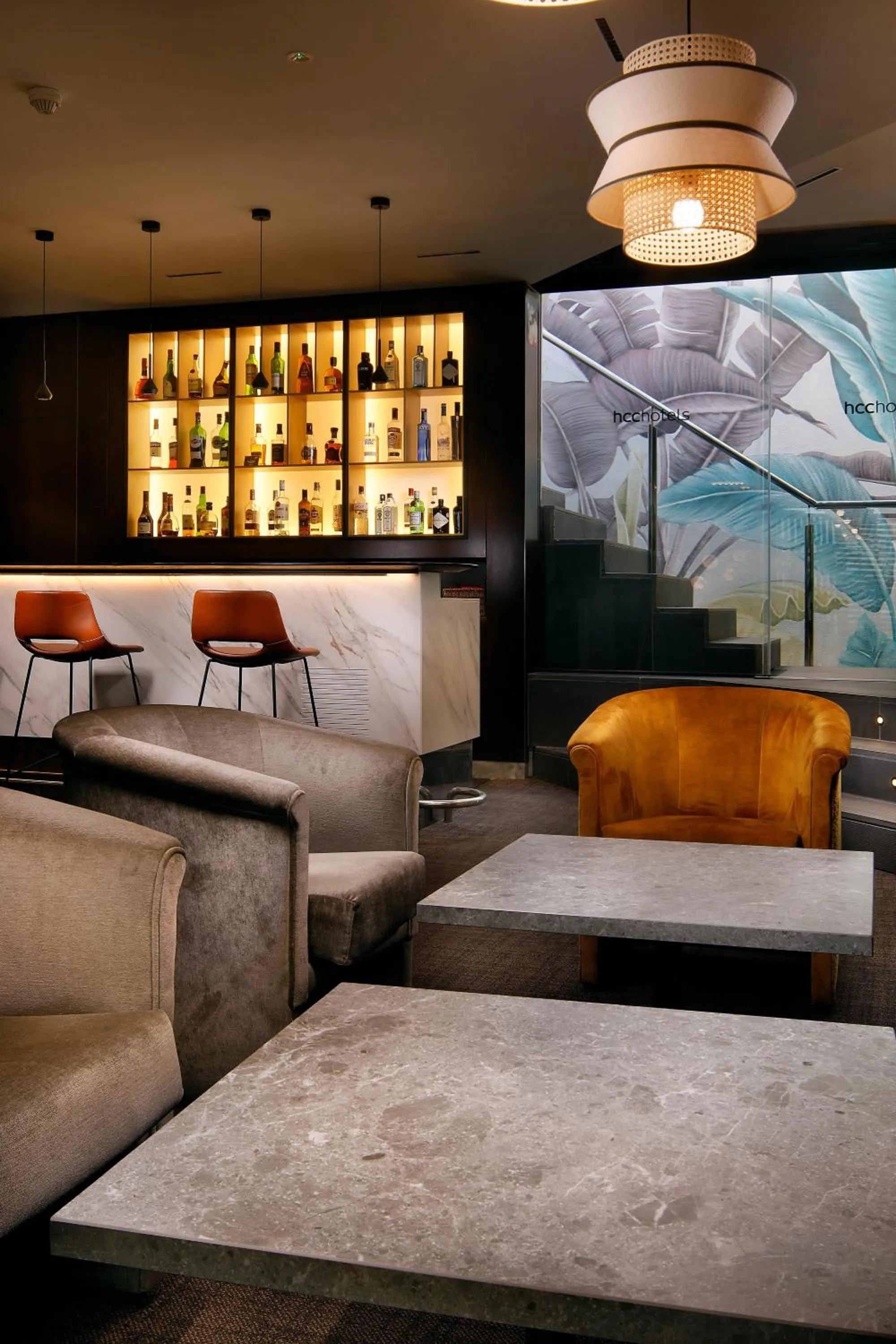 Lounge or bar in HCC St. Moritz