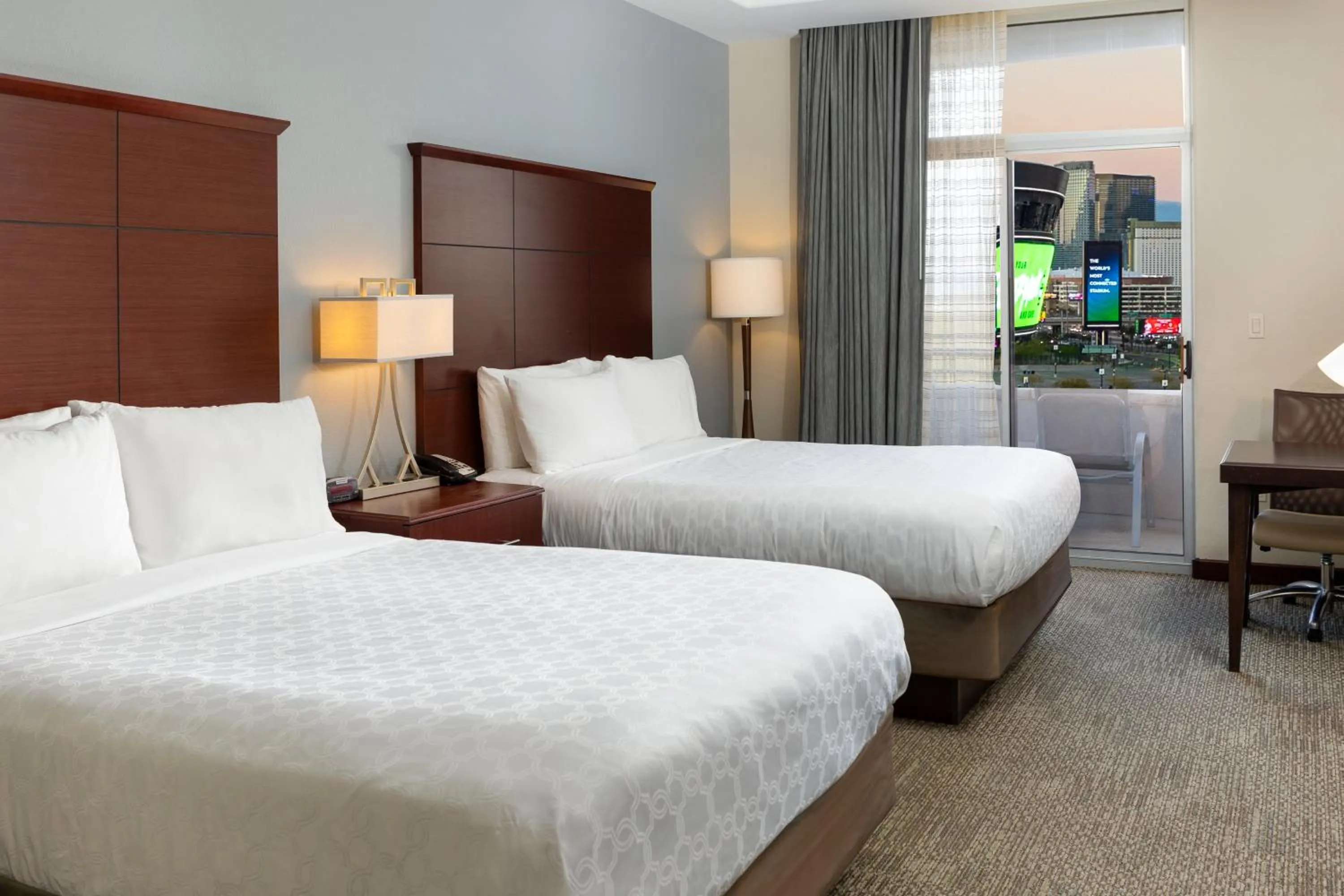 Photo of the whole room, Bed in Staybridge Suites Las Vegas - Stadium District