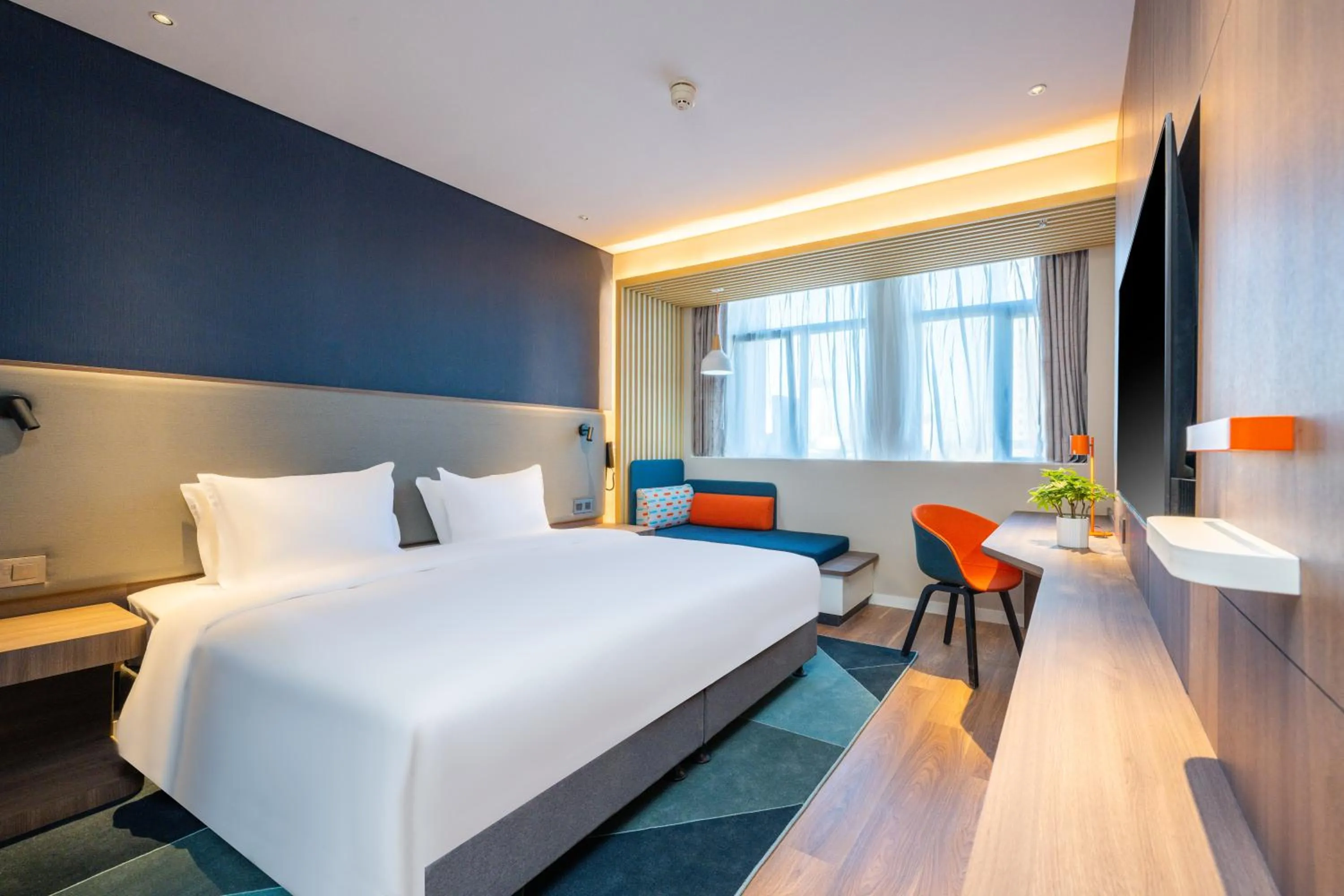 Bedroom, Bed in Holiday Inn Express Xinji City Center by IHG