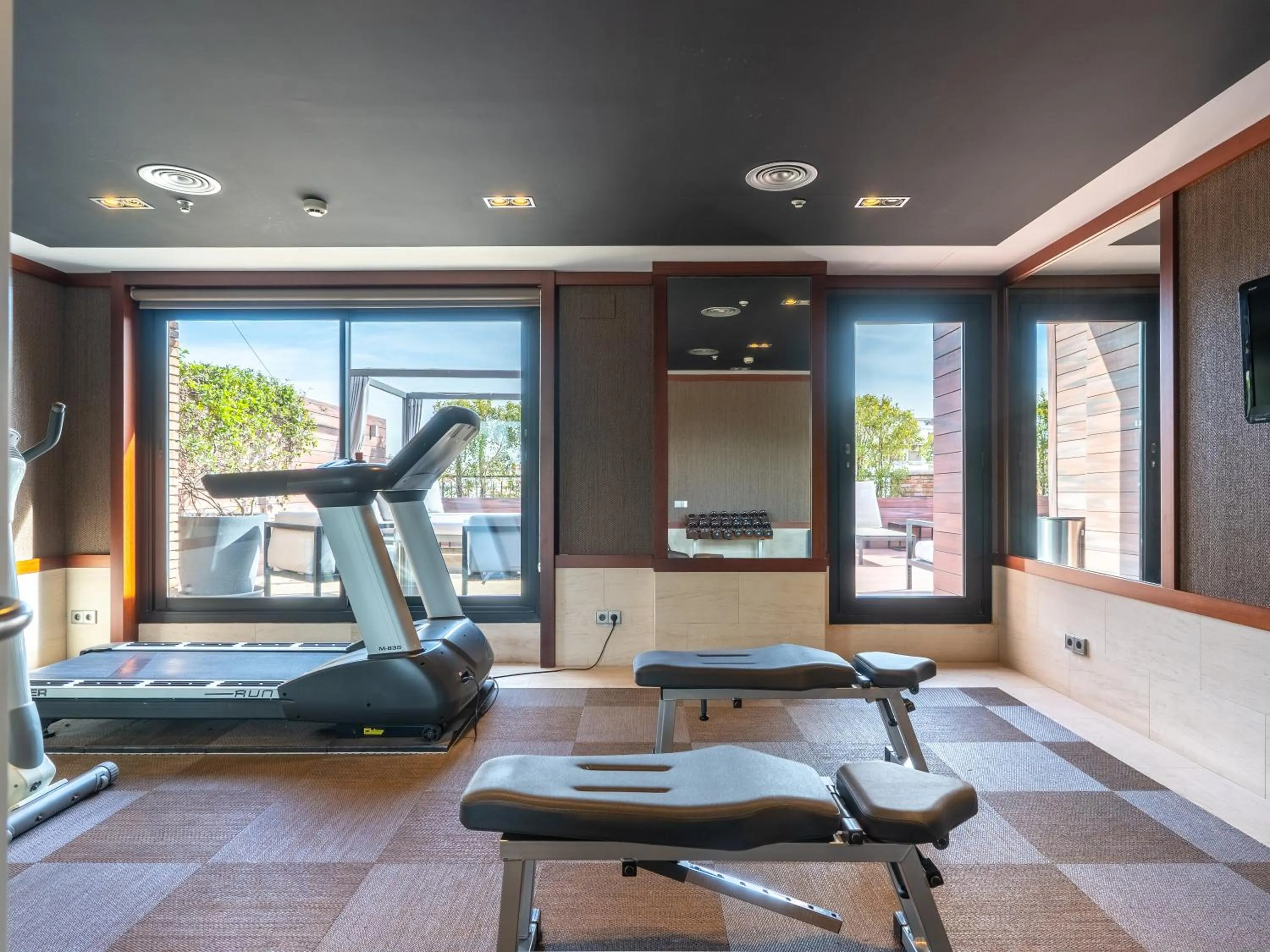 Fitness centre/facilities in U232 Hotel