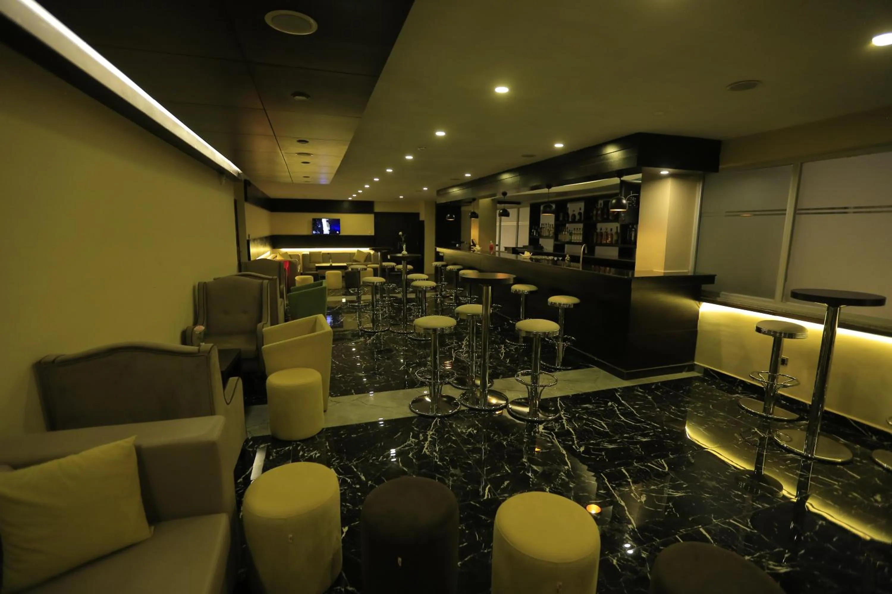 Lounge or bar in Cassiopeia Hotel