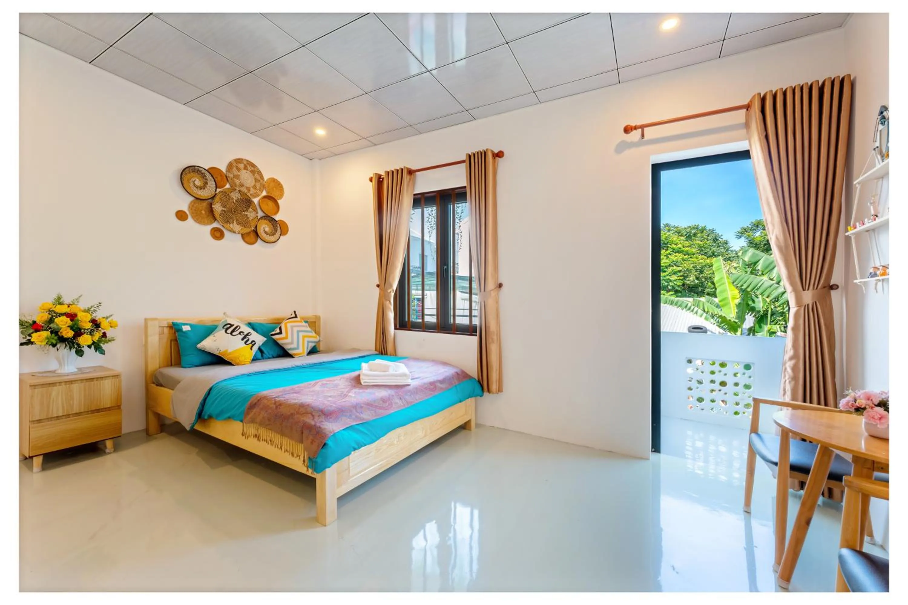 Photo of the whole room, Bed in Alley Garden Homestay Hoi An