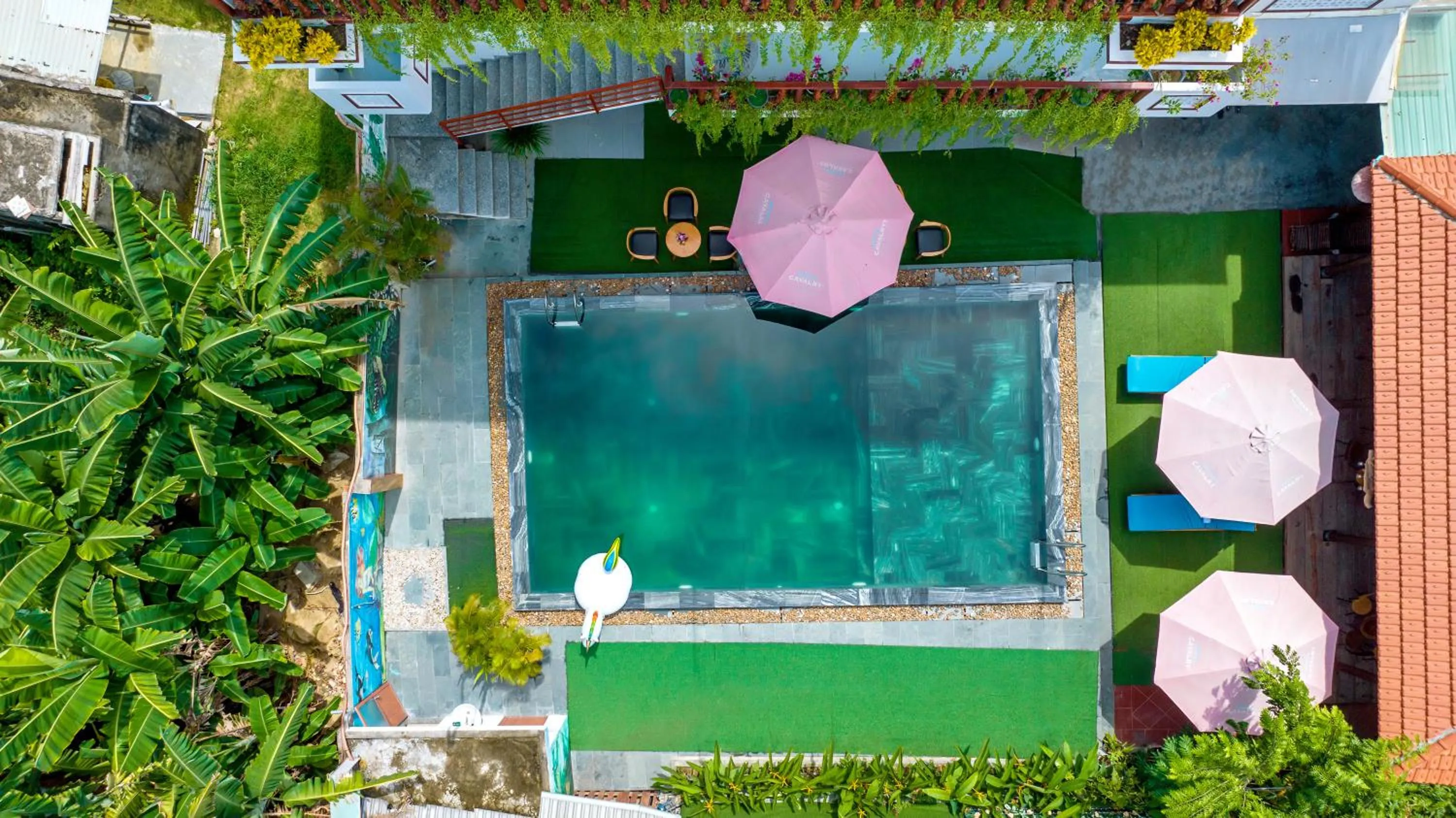 Pool view in Alley Garden Homestay Hoi An
