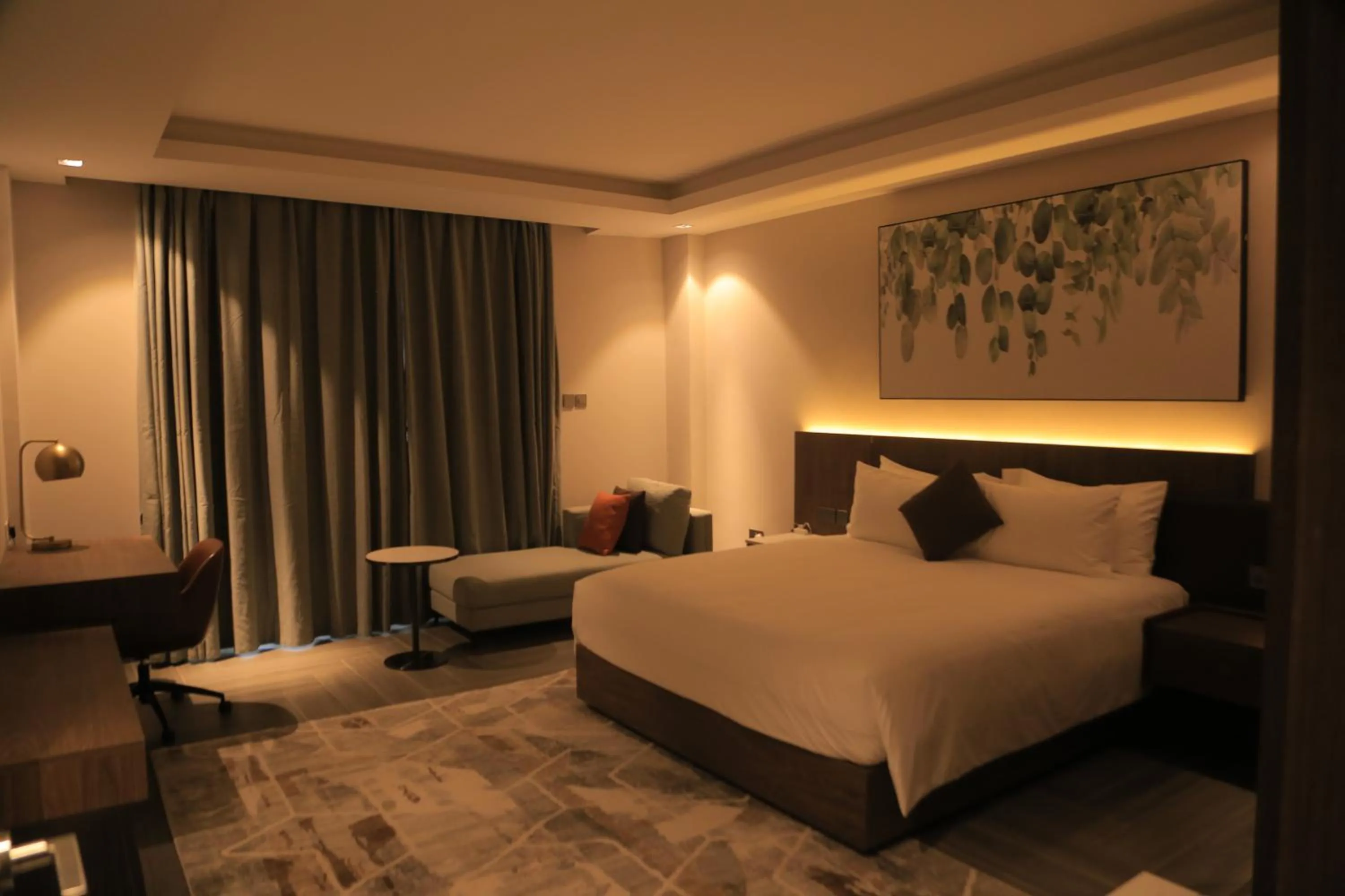 Bed in Zara Garden Hotel and Apartments