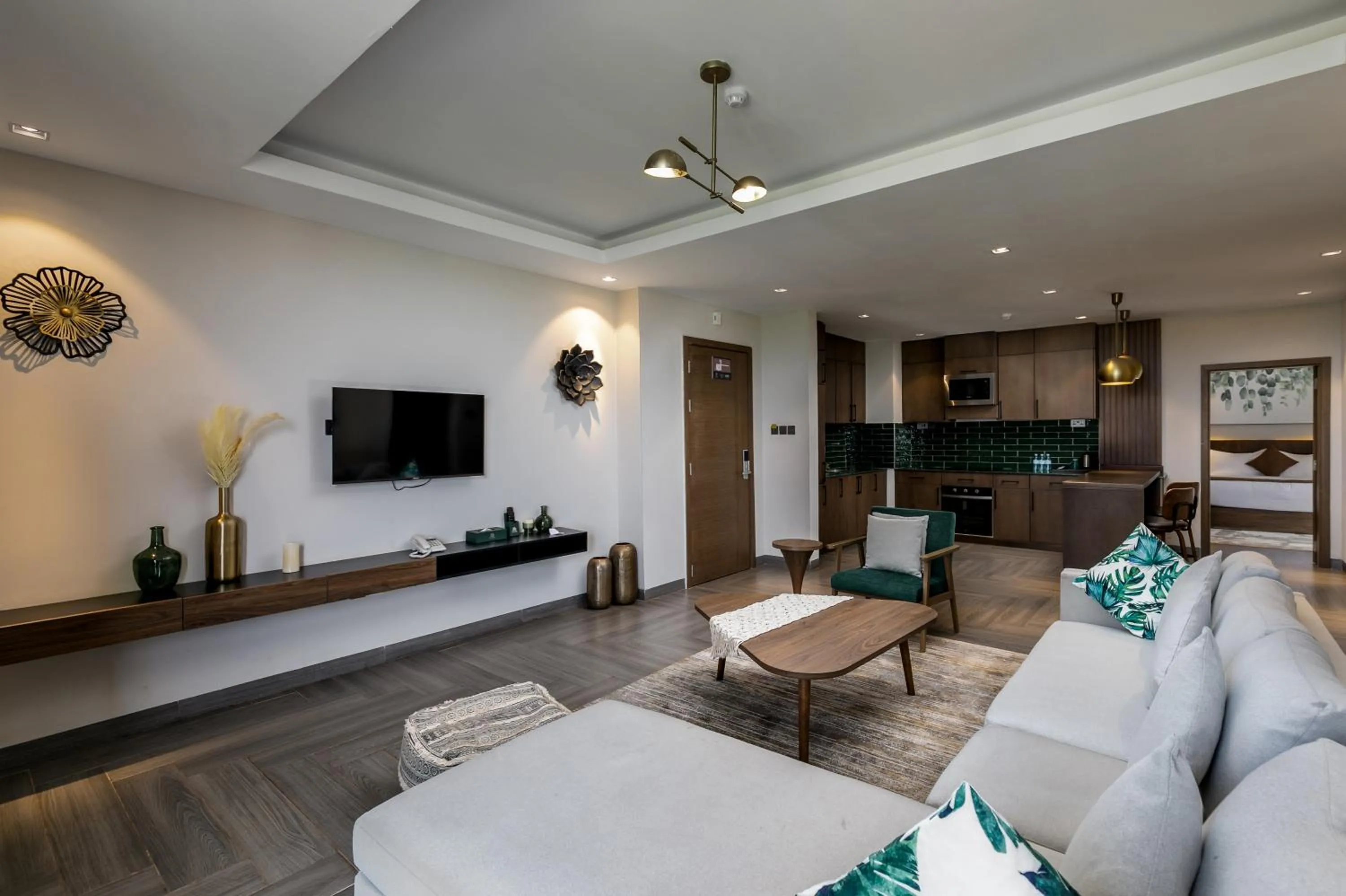 Seating area in Zara Garden Hotel and Apartments