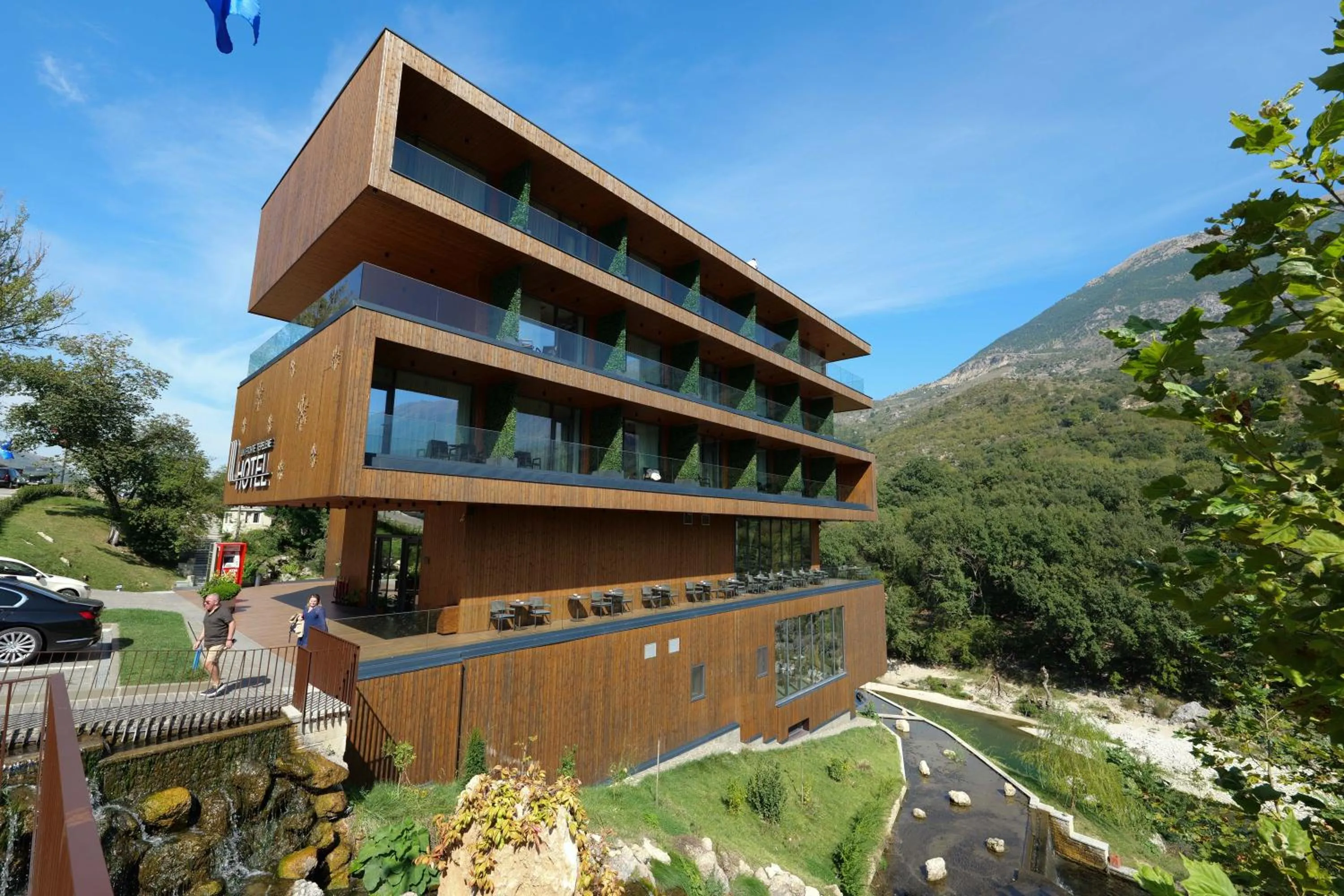 Property building in Hotel Uji Ftohte Tepelene