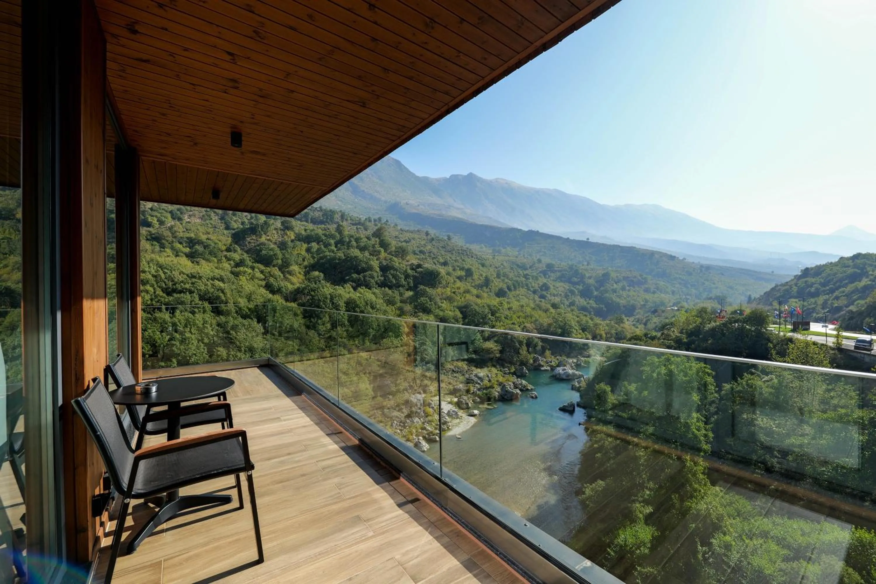 View (from property/room) in Hotel Uji Ftohte Tepelene