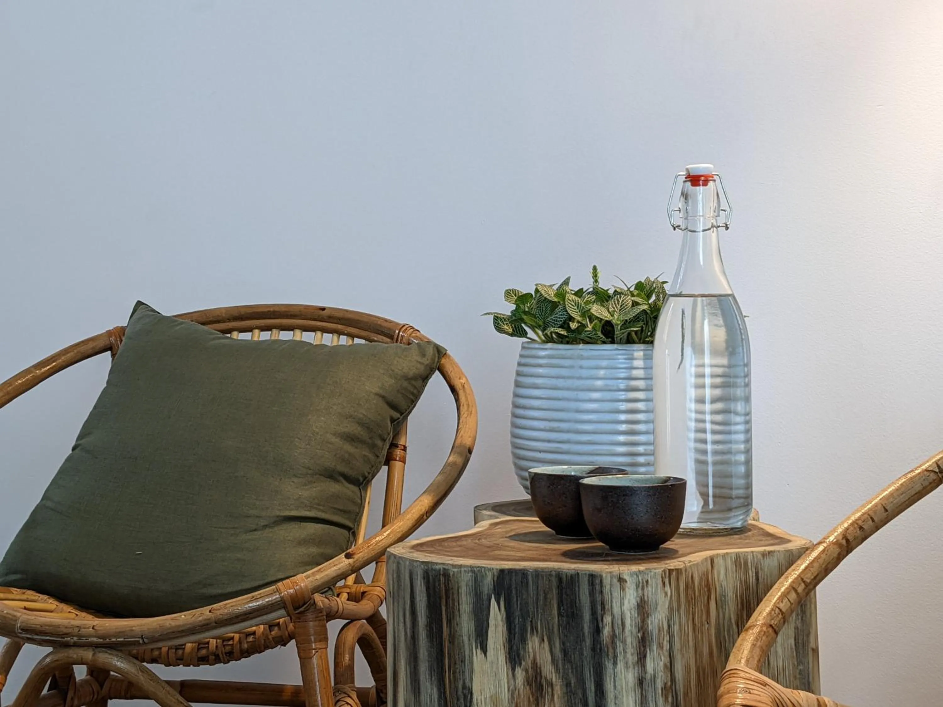 Seating area in Metta Homestay Hue