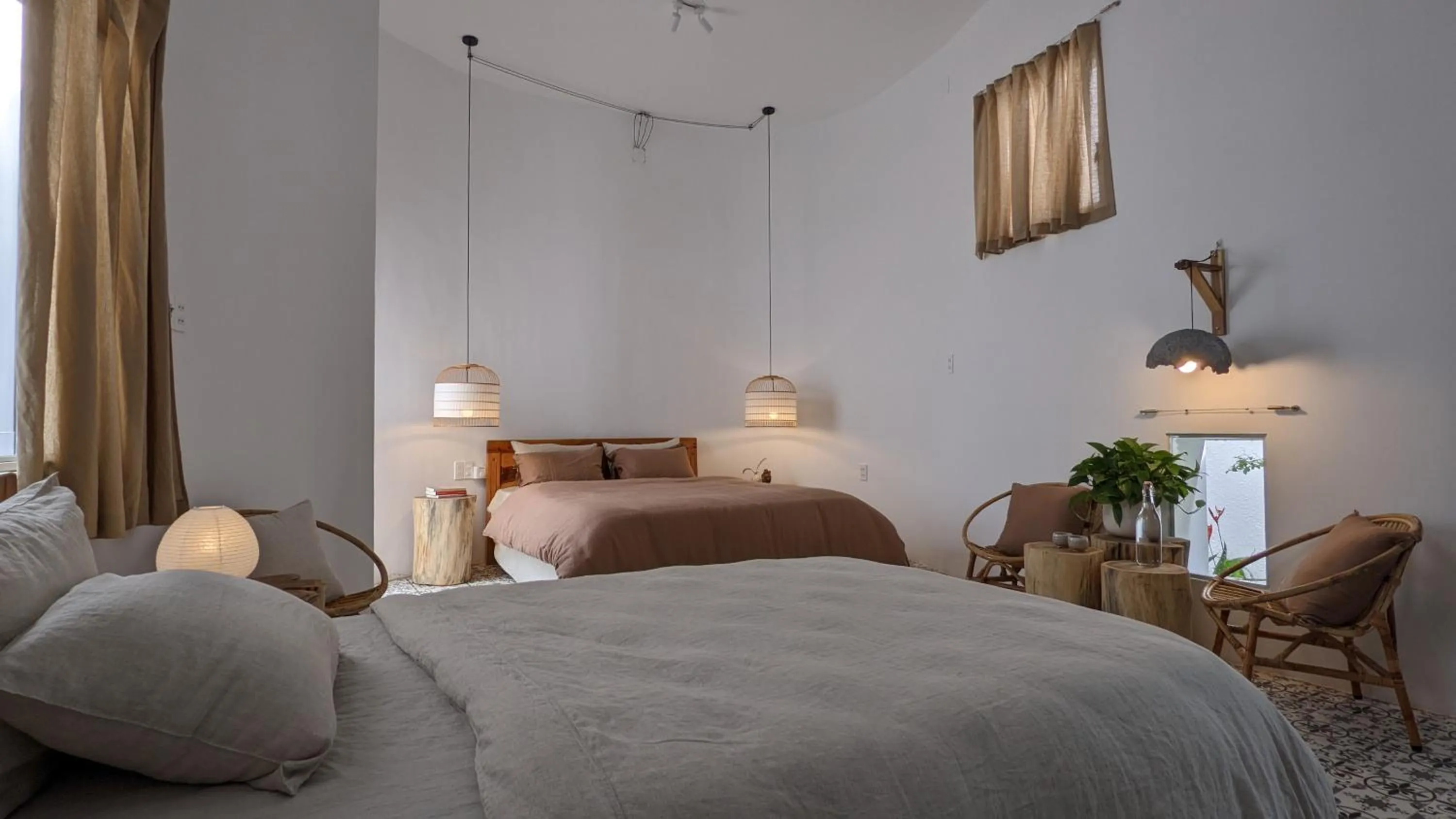 Bed in Metta Homestay Hue