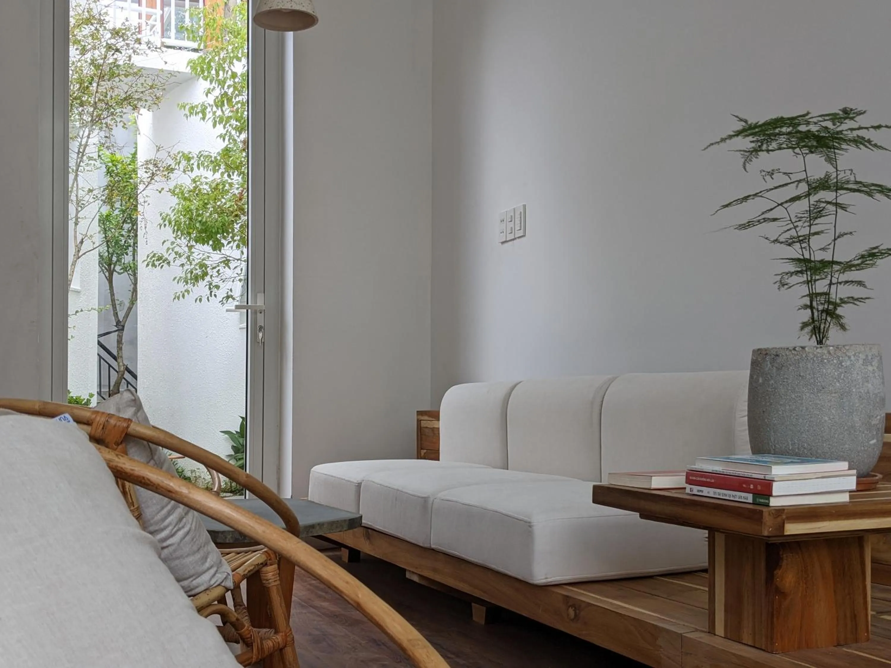 Living room in Metta Homestay Hue