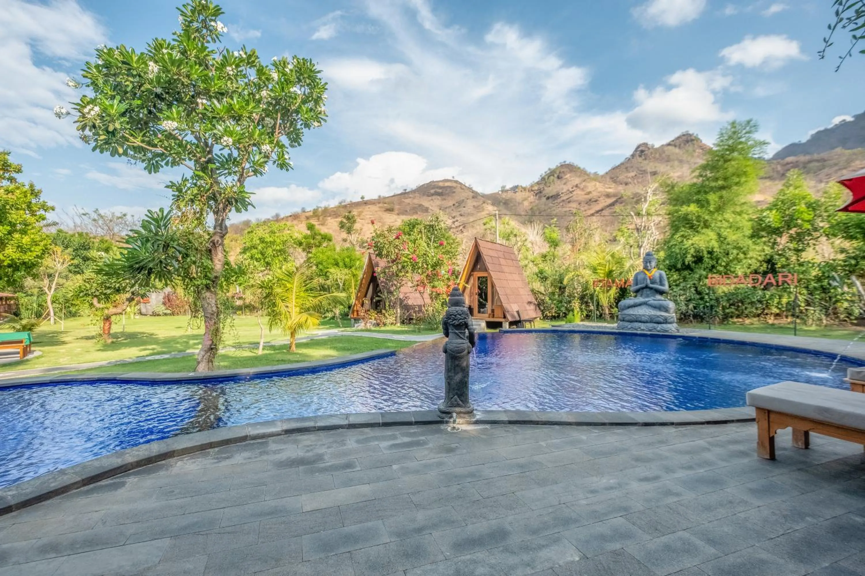 Swimming pool in Taman Bidadari Eco Wellness