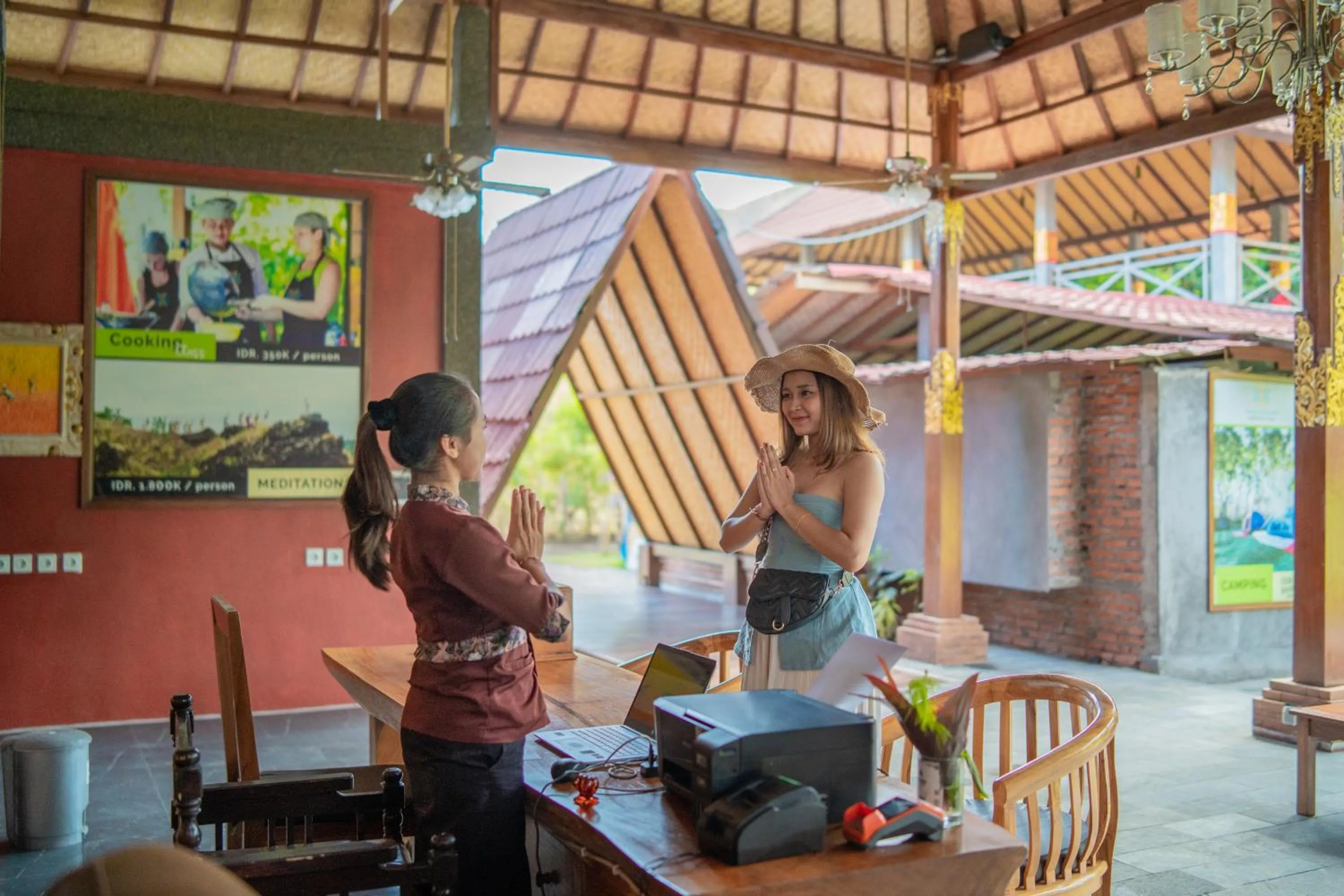 Lobby or reception in Taman Bidadari Eco Wellness