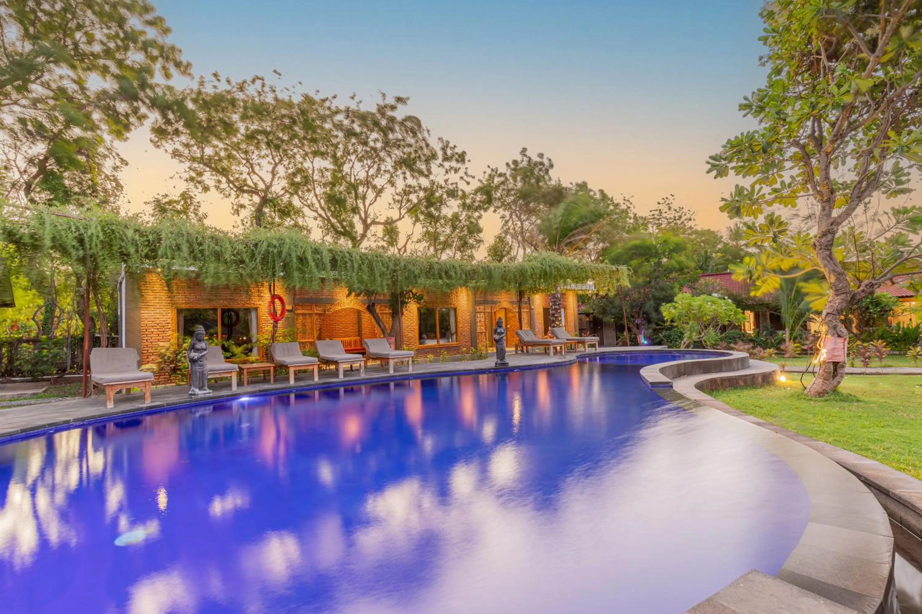 Swimming pool in Taman Bidadari Eco Wellness