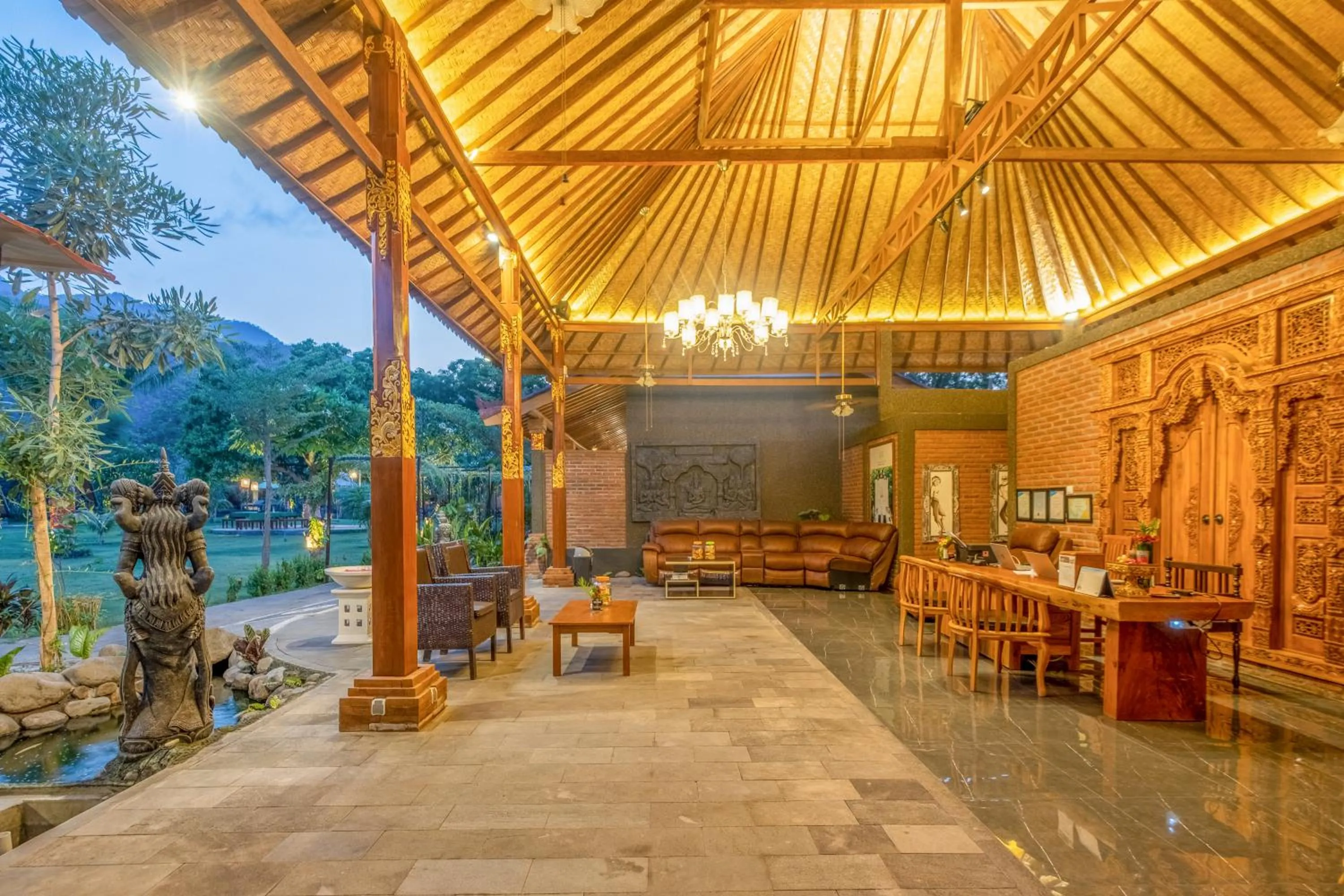 Lobby or reception in Taman Bidadari Eco Wellness