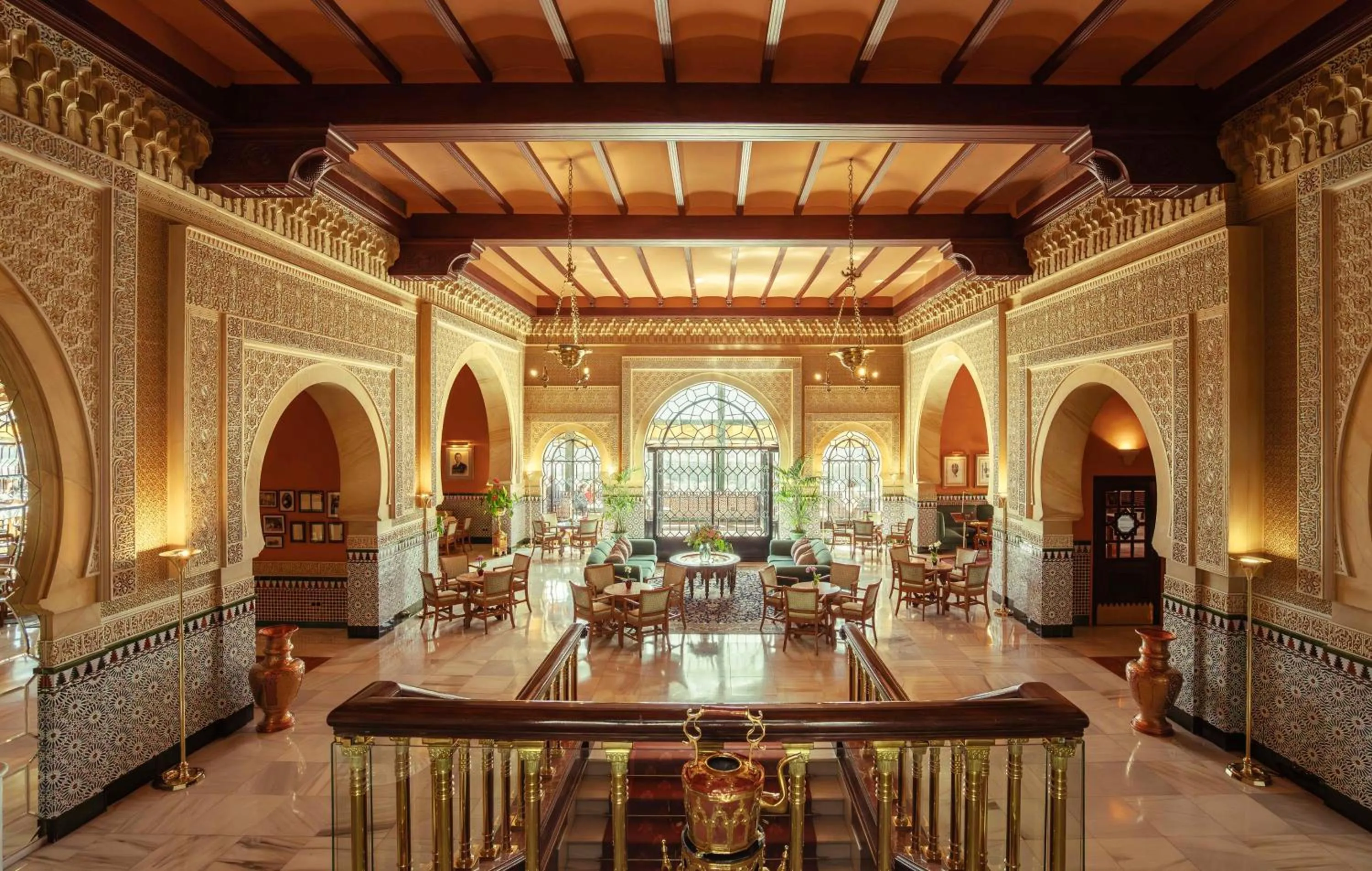 Lobby or reception in Alhambra Palace Hotel