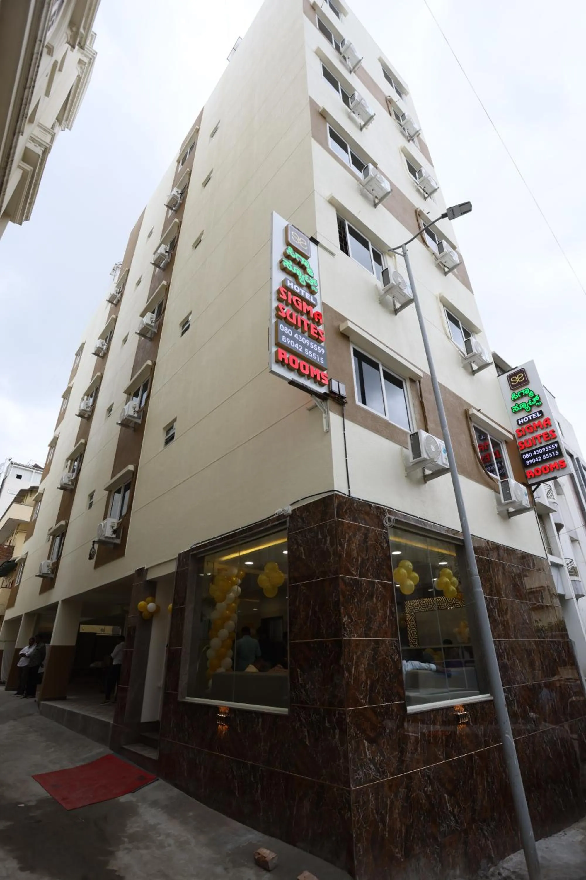 Property building in Hotel Sigma Suites