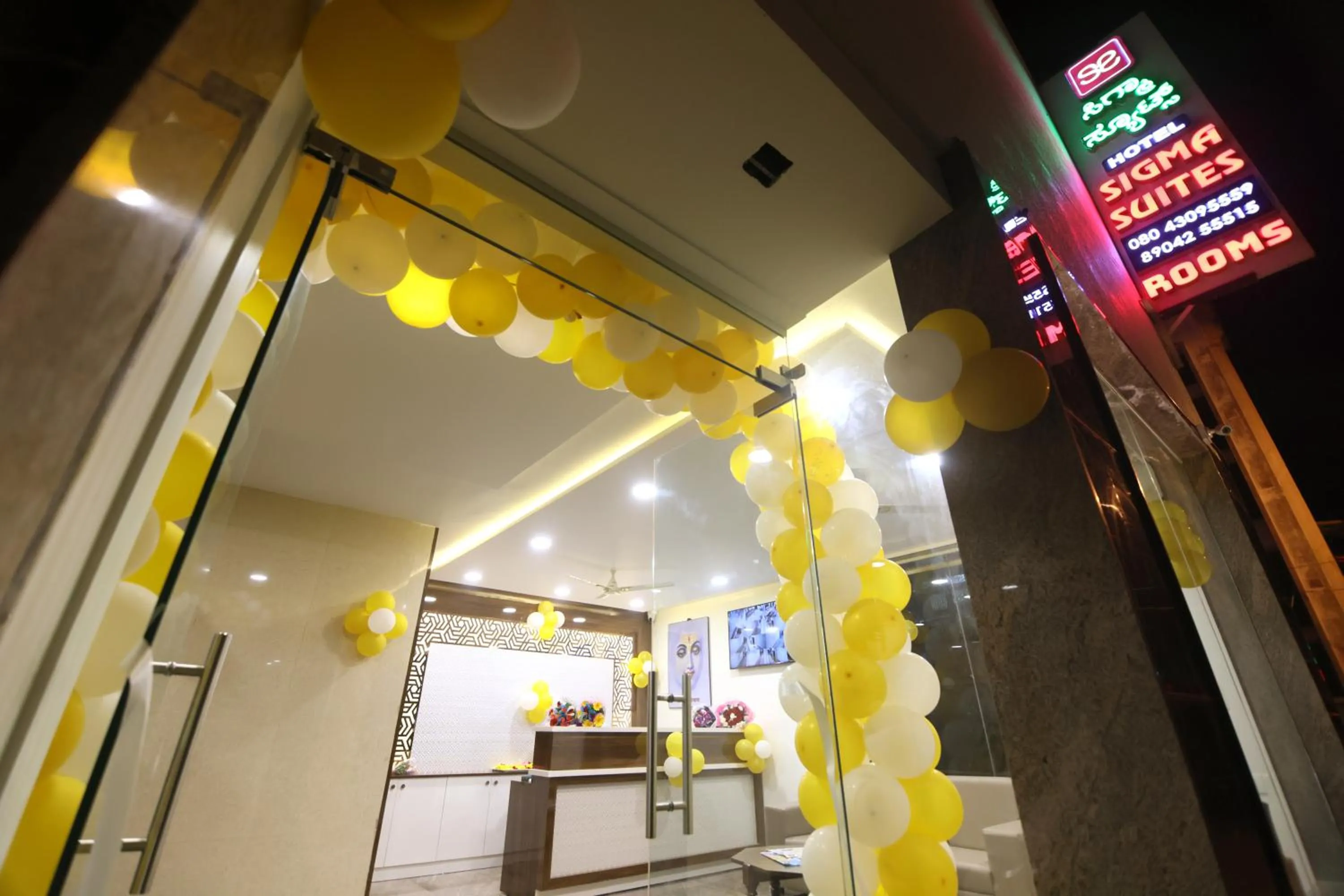 Property building in Hotel Sigma Suites