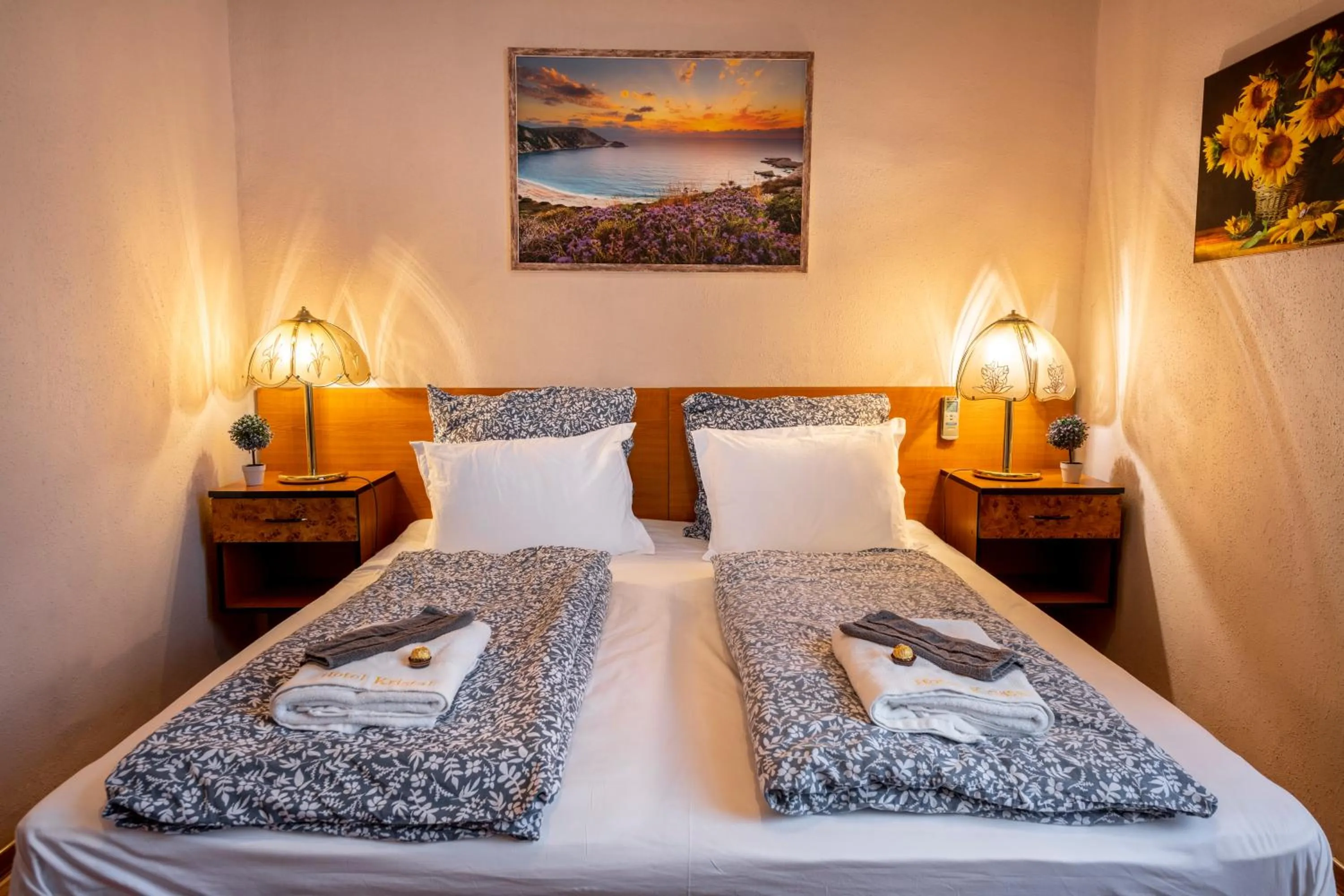 Photo of the whole room in Hotel Kristal Gellért Hill