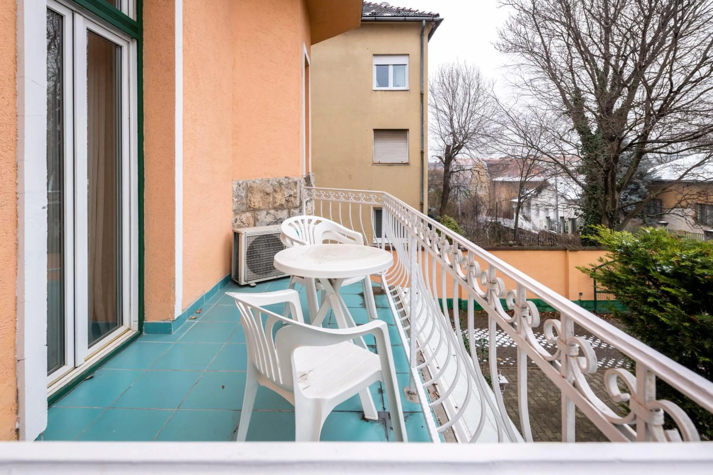 Balcony/Terrace in Hotel Kristal Gellért Hill